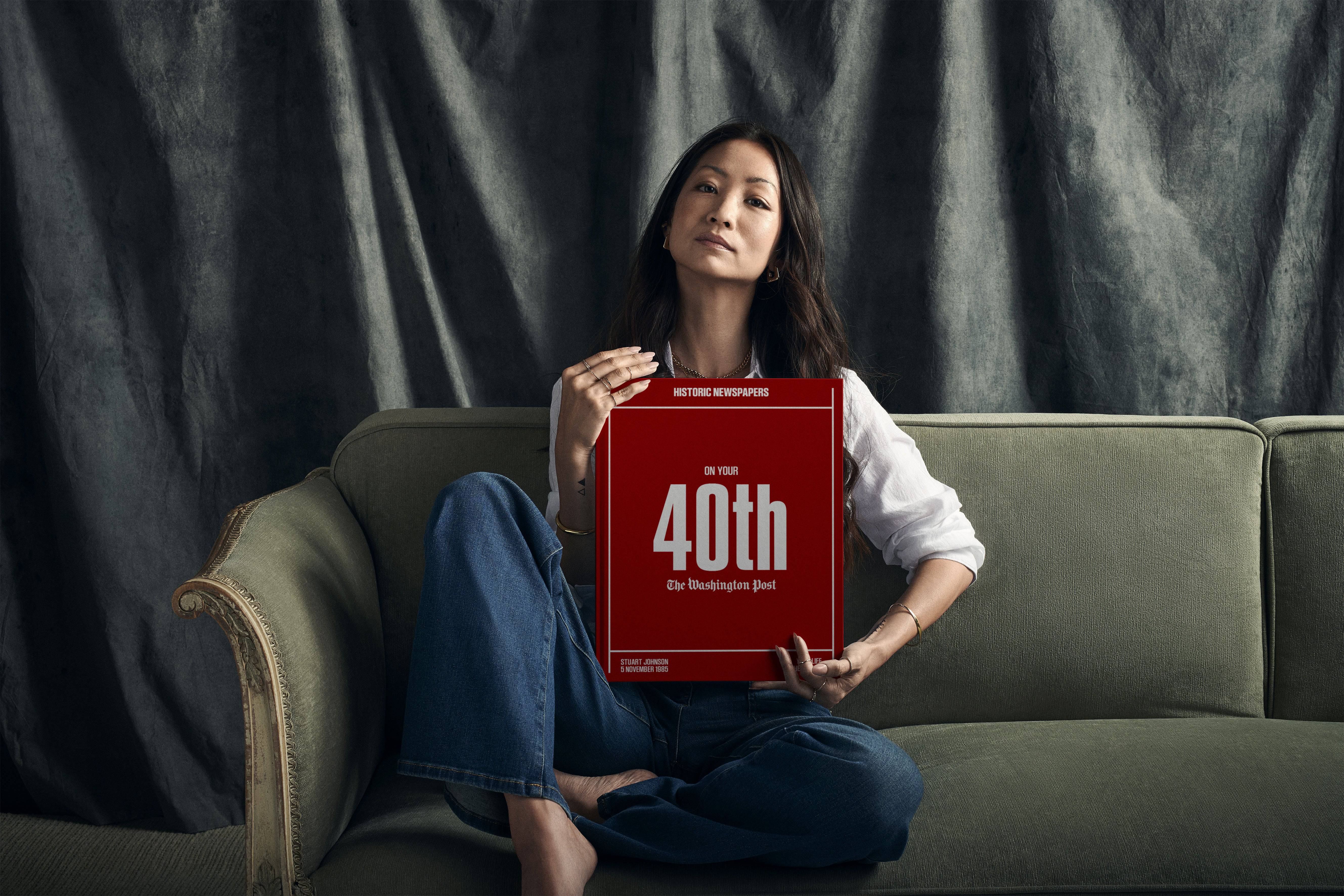 40th Milestone Birthday Newspaper Book - Image 3