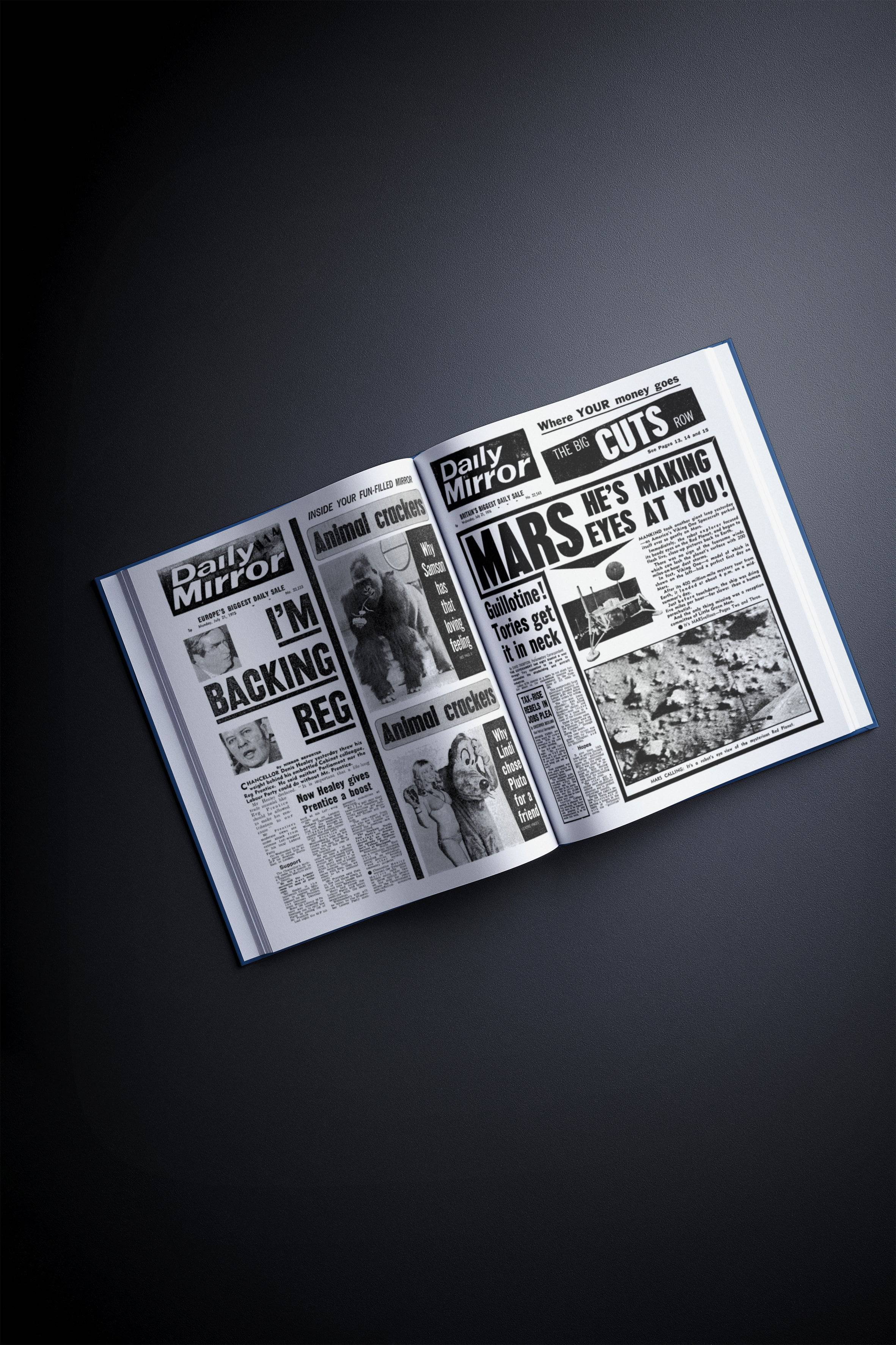50th Milestone Birthday Newspaper Book - Image 6