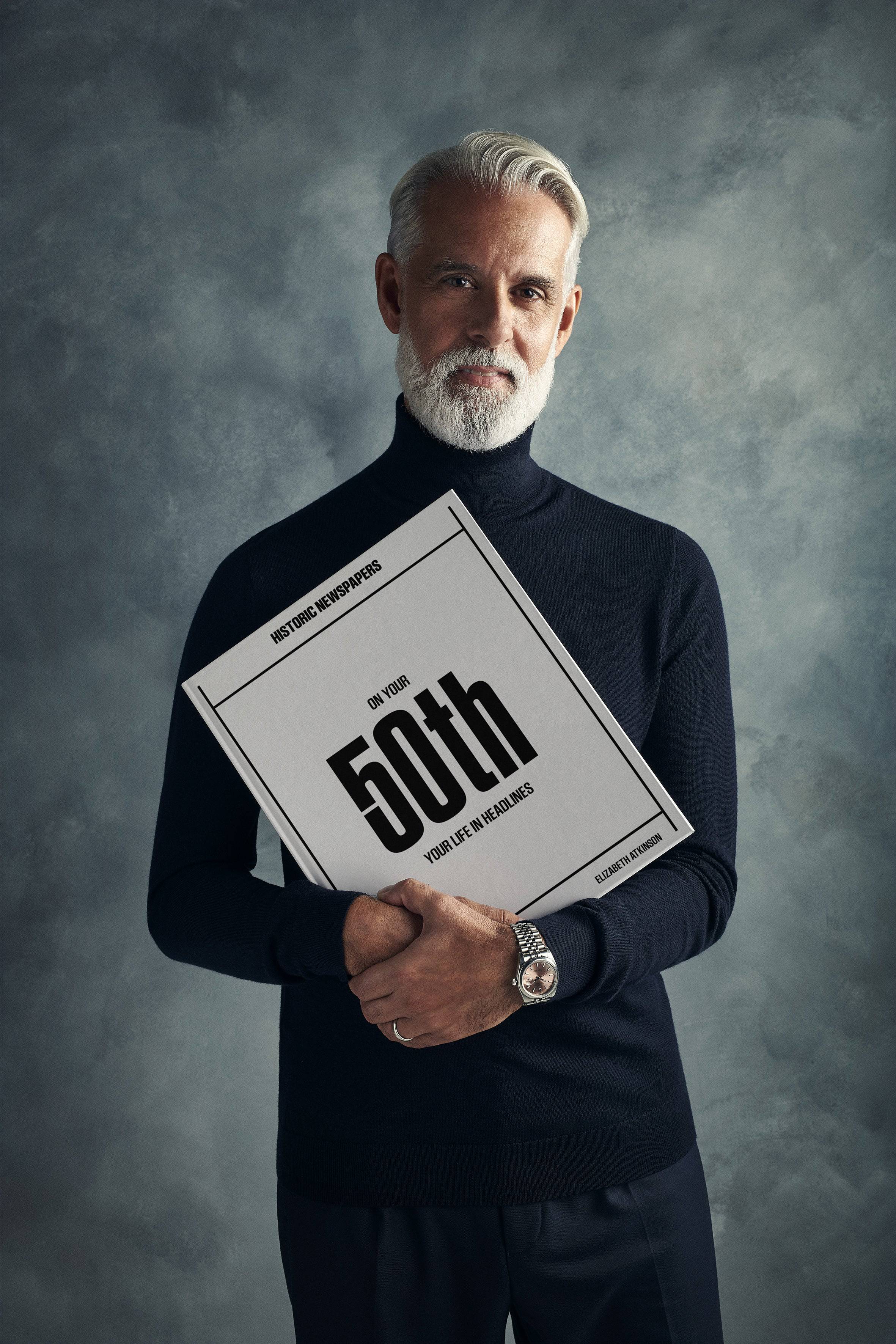 50th Milestone Birthday Newspaper Book - Image 7
