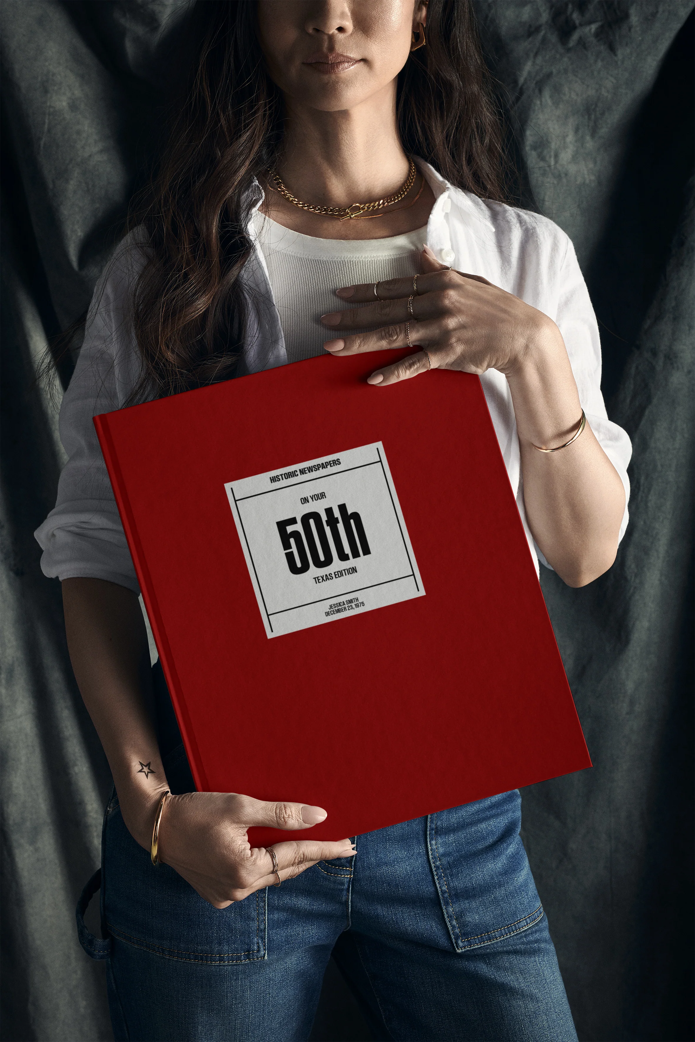 50th Milestone Birthday Newspaper Book Texas Edition - Image 4