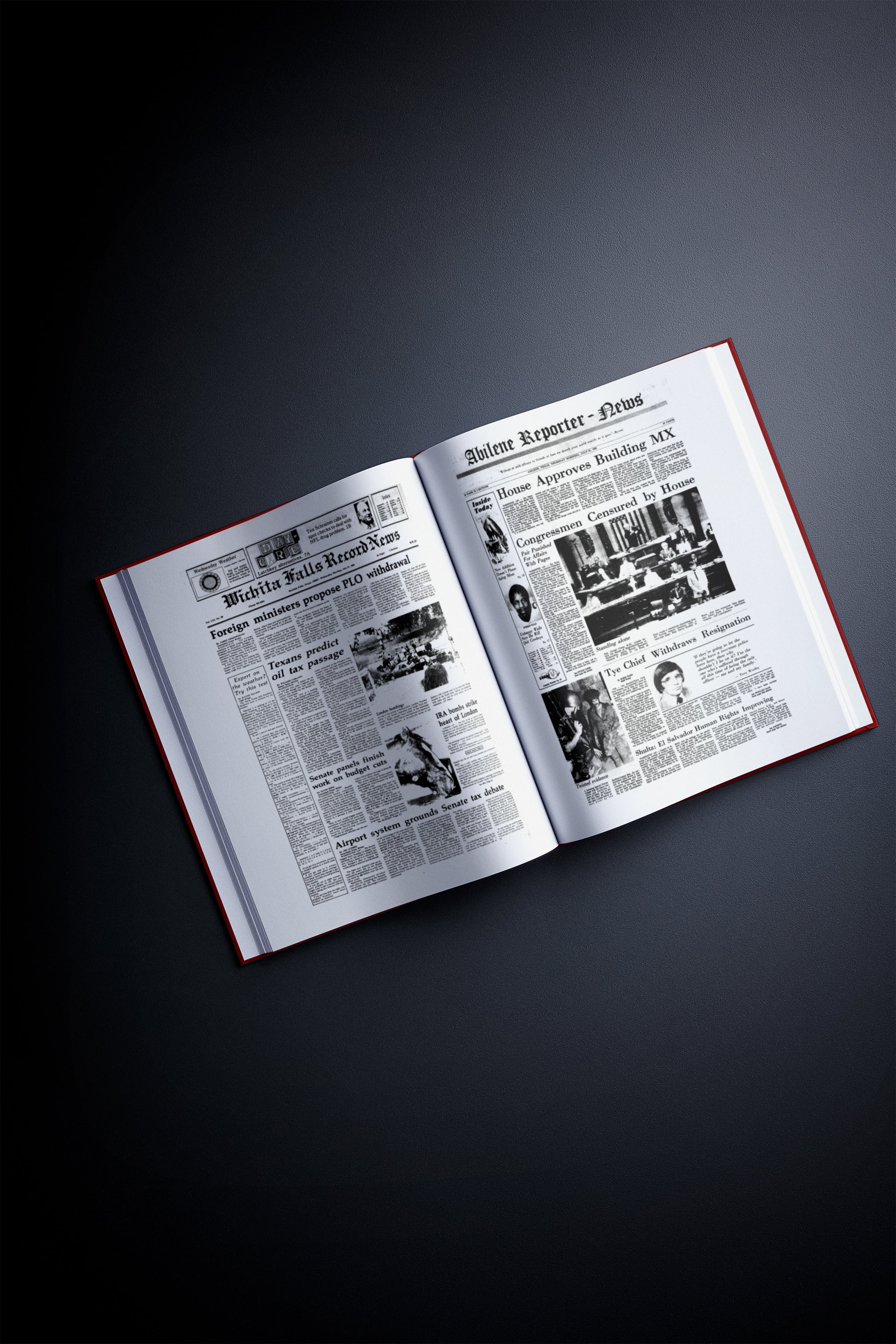 50th Milestone Birthday Newspaper Book Texas Edition - Image 6