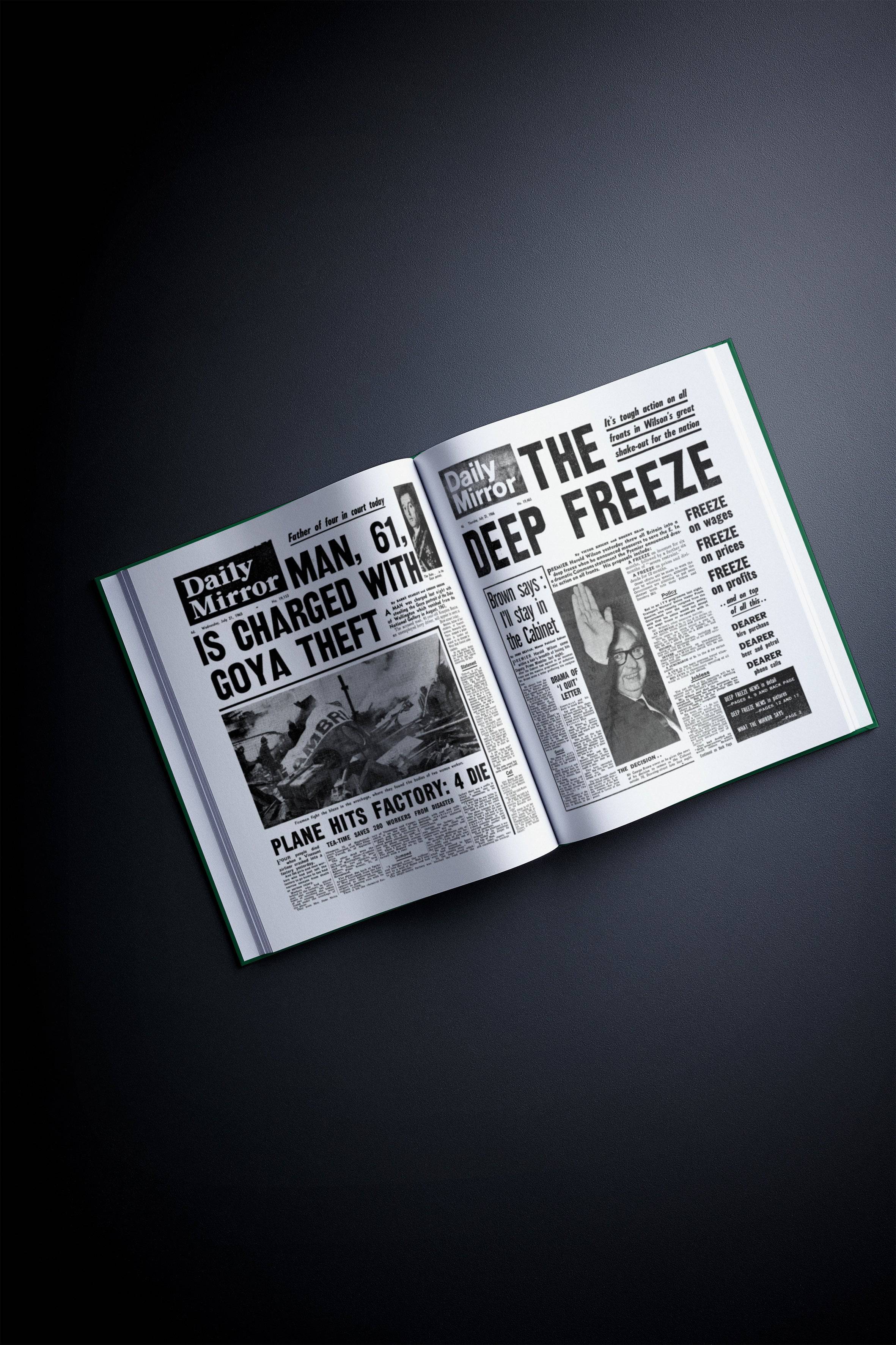 60th Milestone Birthday Newspaper Book - Image 7