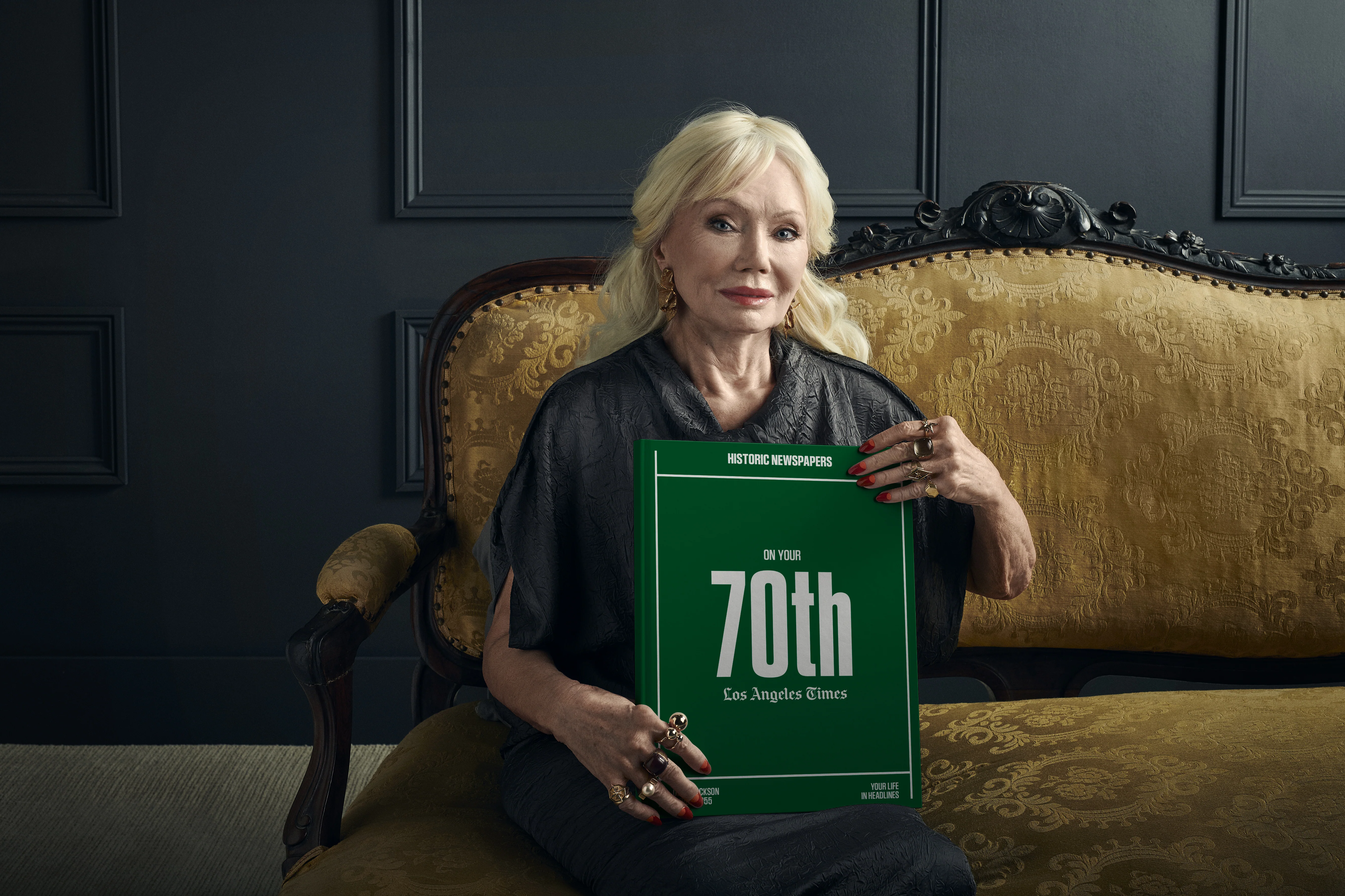 70th Milestone Birthday Newspaper Book Los Angeles Times Edition - Image 3