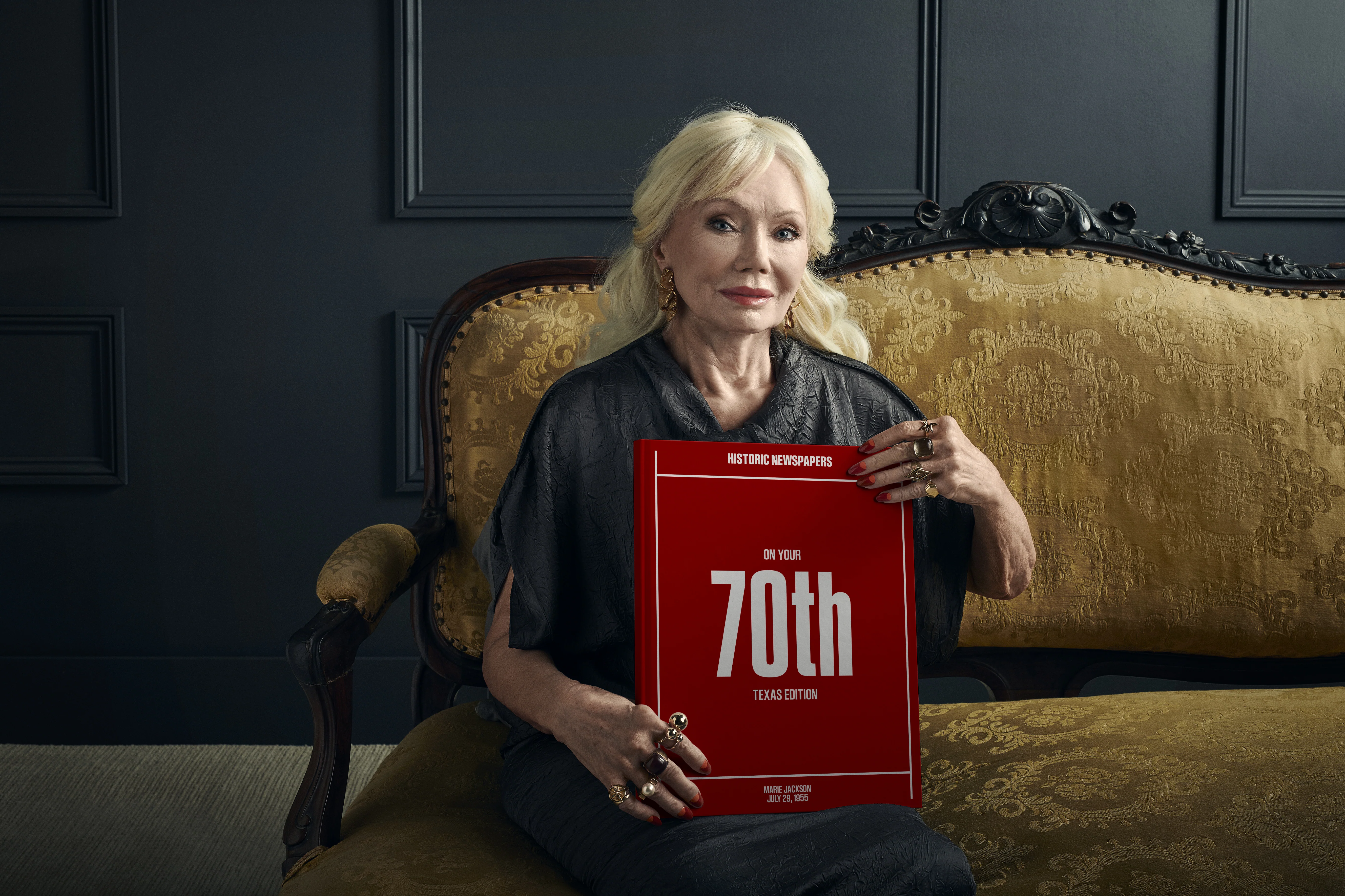 70th Milestone Birthday Newspaper Book Texas Edition - Image 3