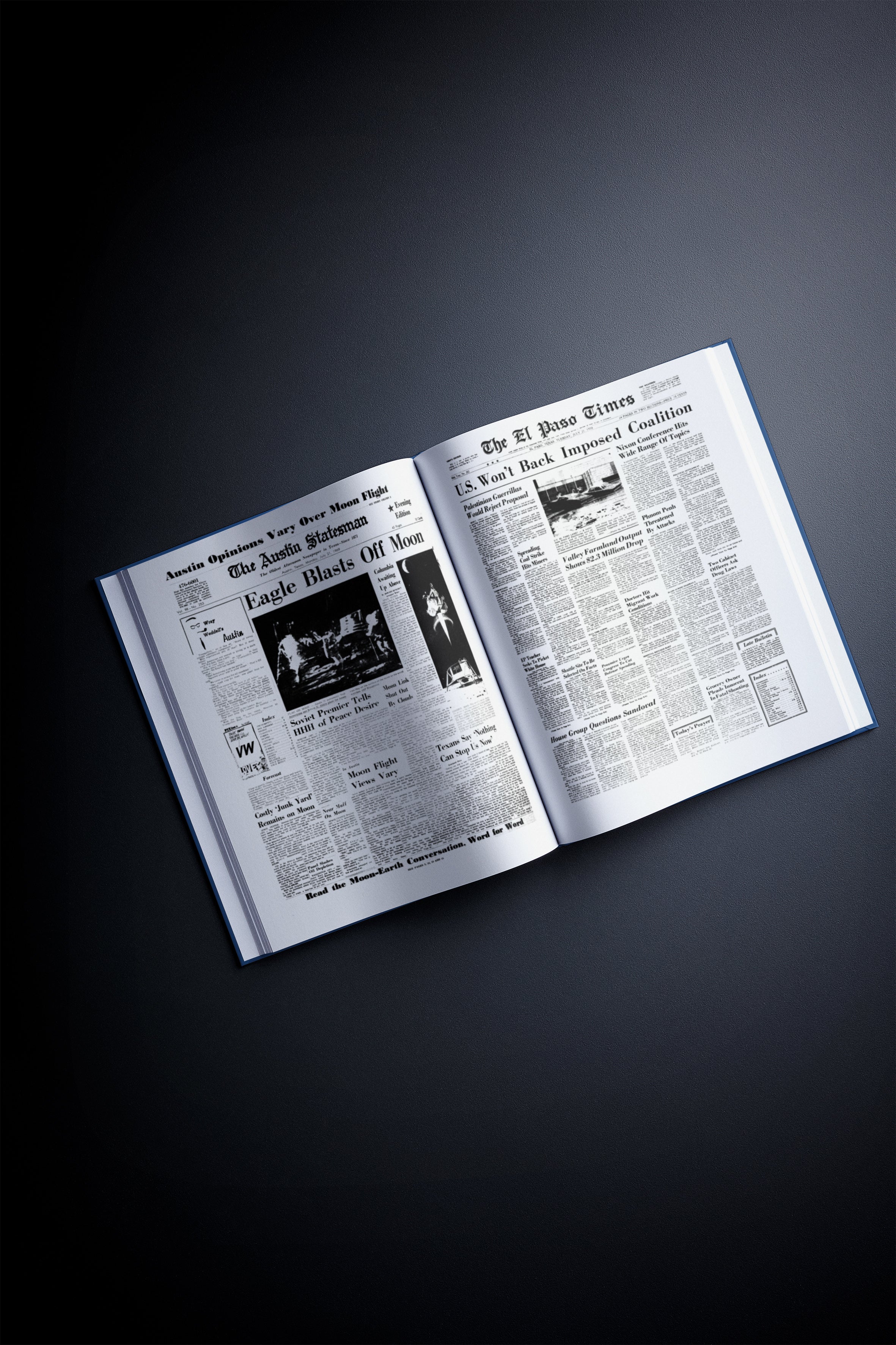 70th Milestone Birthday Newspaper Book Texas Edition - Image 5