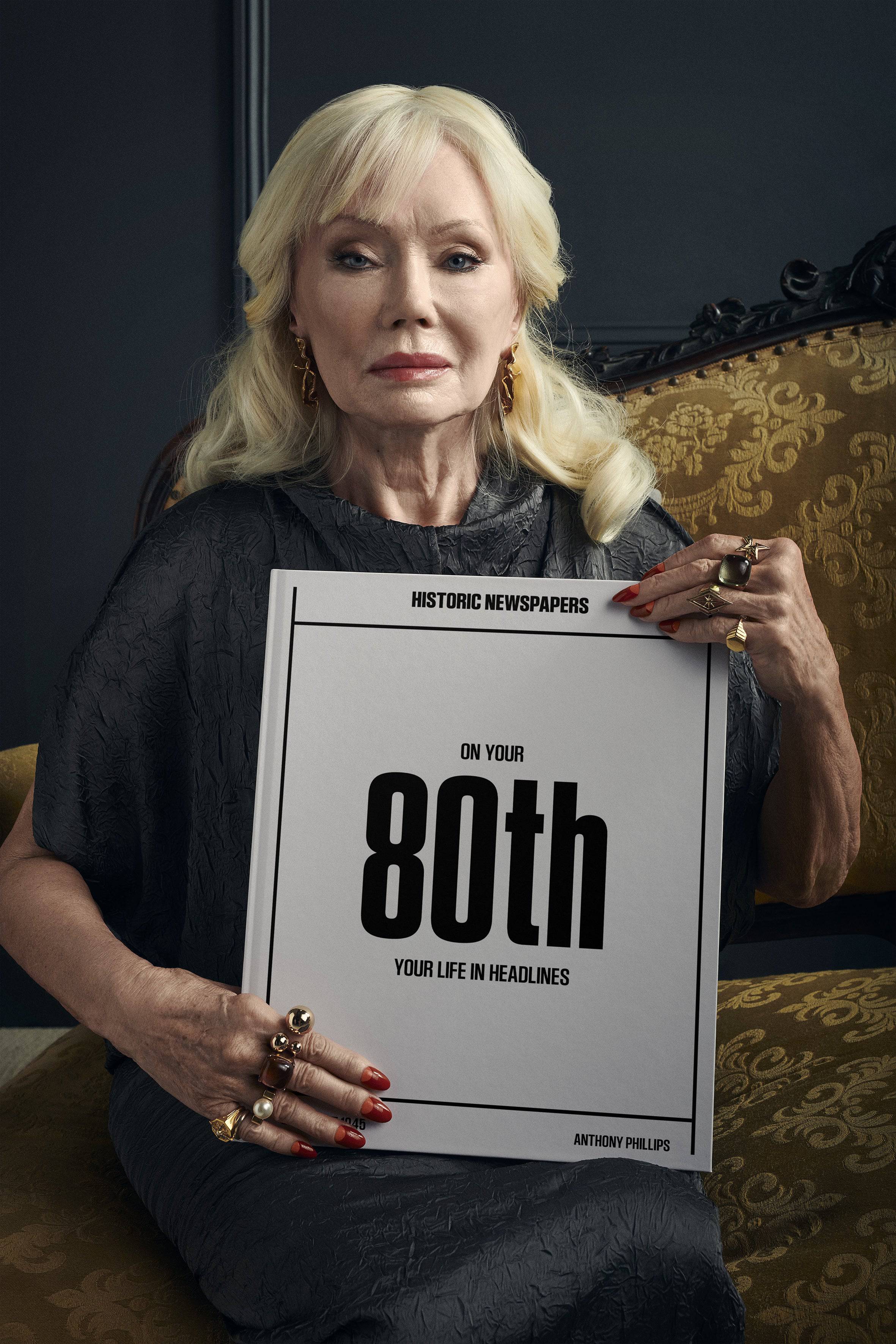 80th Milestone Birthday Newspaper Book - Image 5