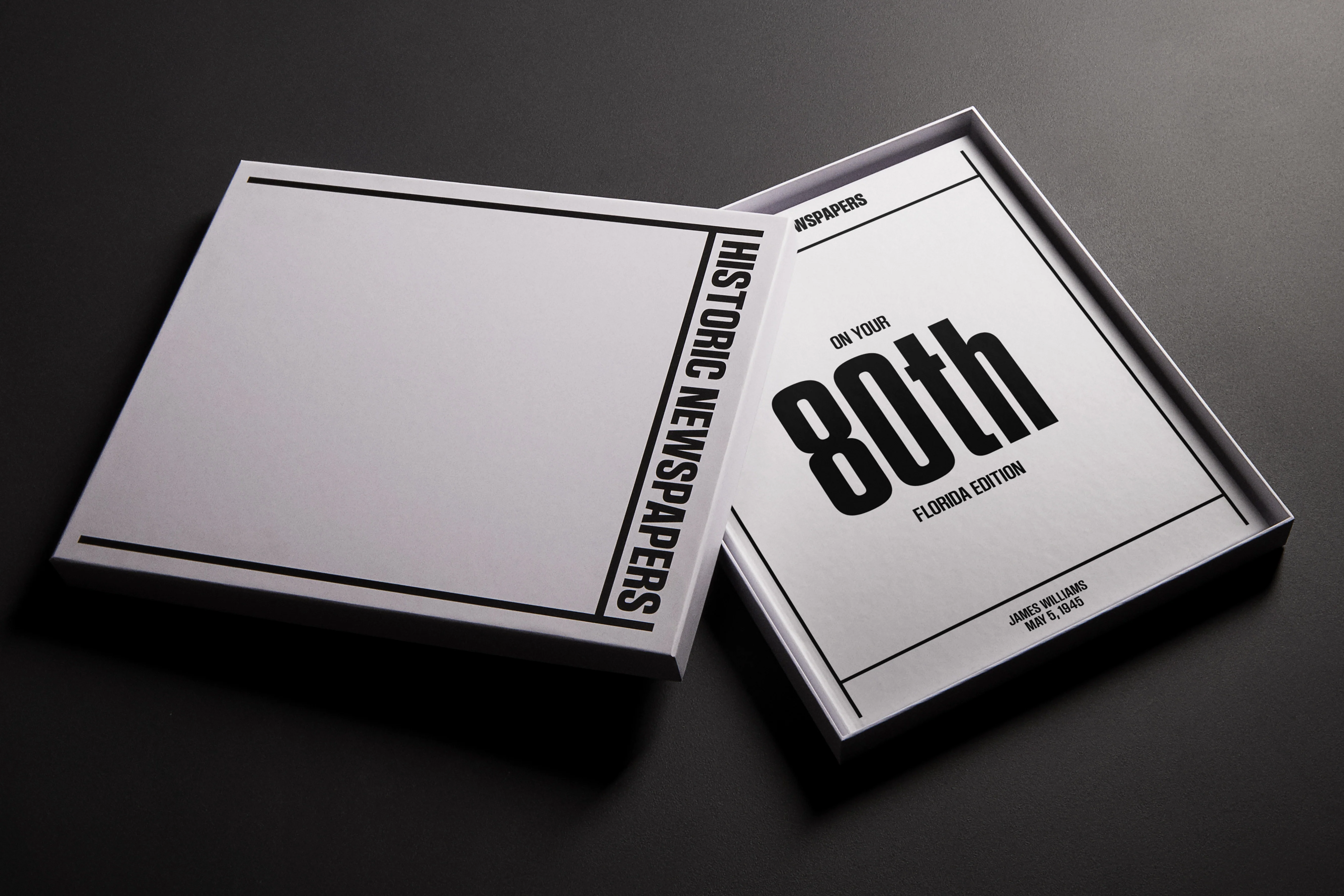 80th Milestone Birthday Newspaper Book Florida Edition - Image 4