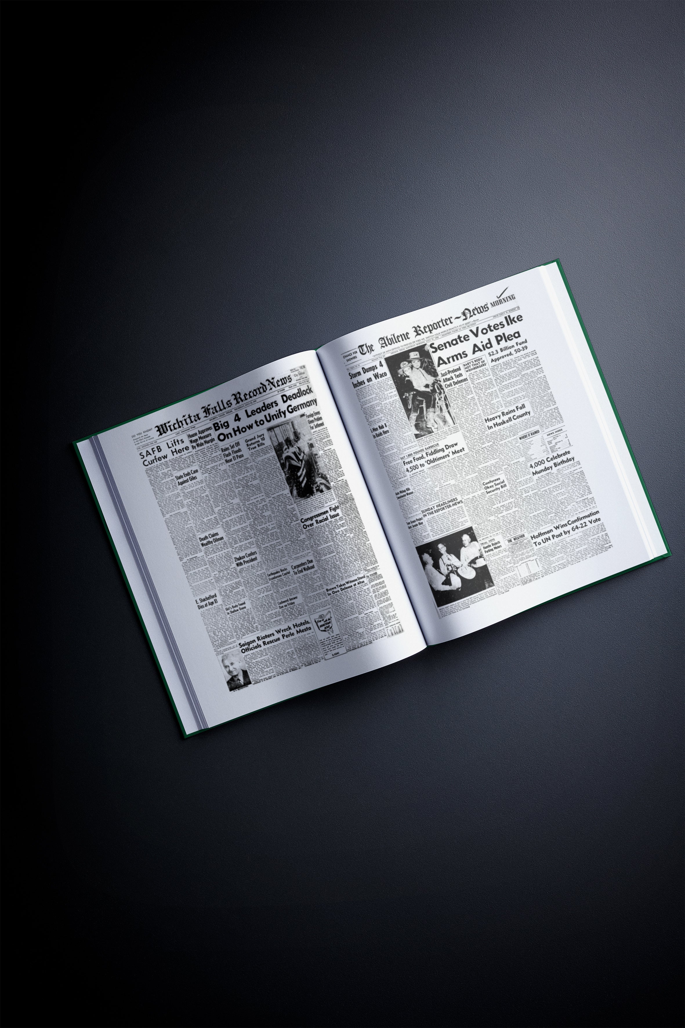 80th Milestone Birthday Newspaper Book Texas Edition - Image 2