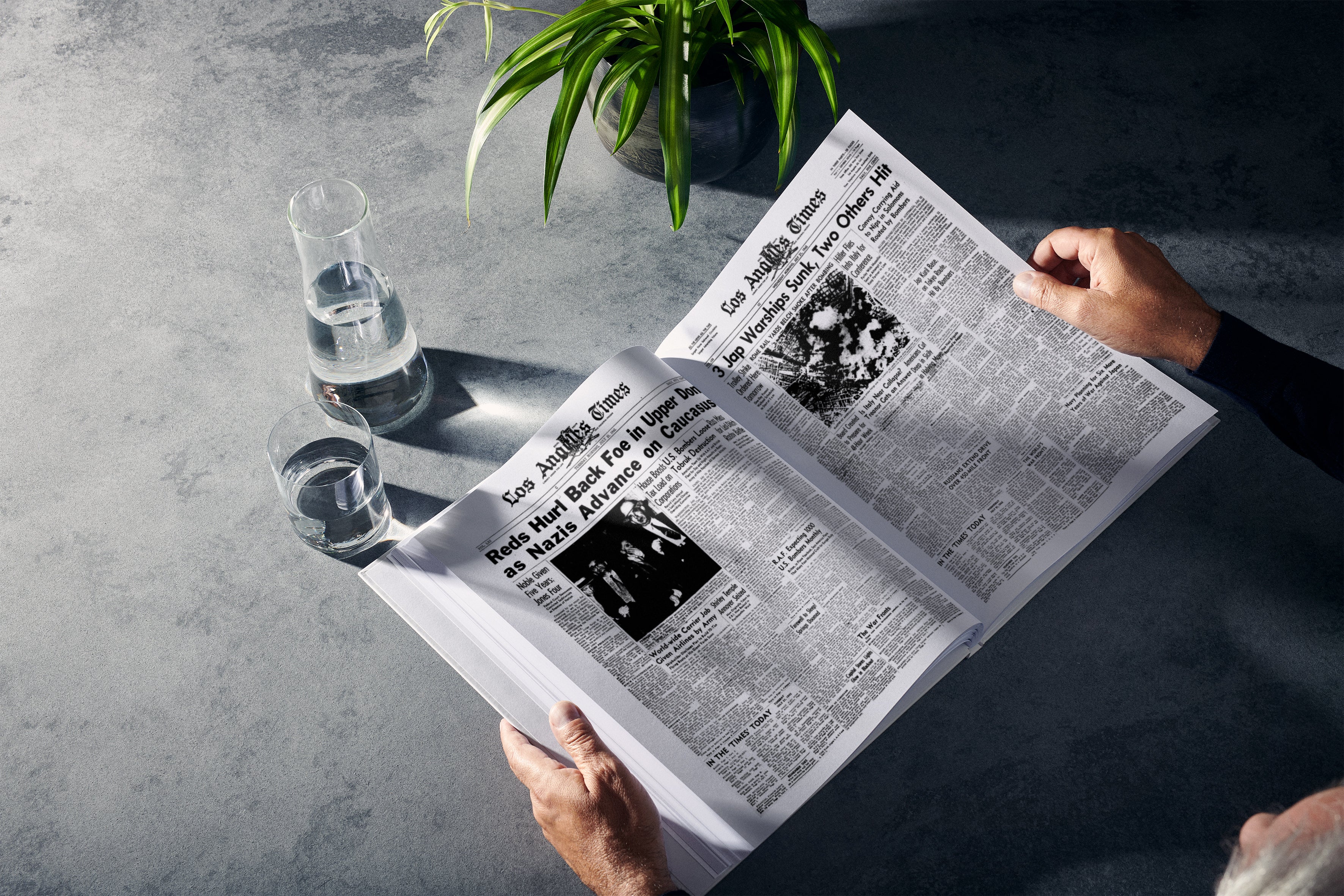 90th Milestone Birthday Newspaper Book Los Angeles Times Edition - Image 5