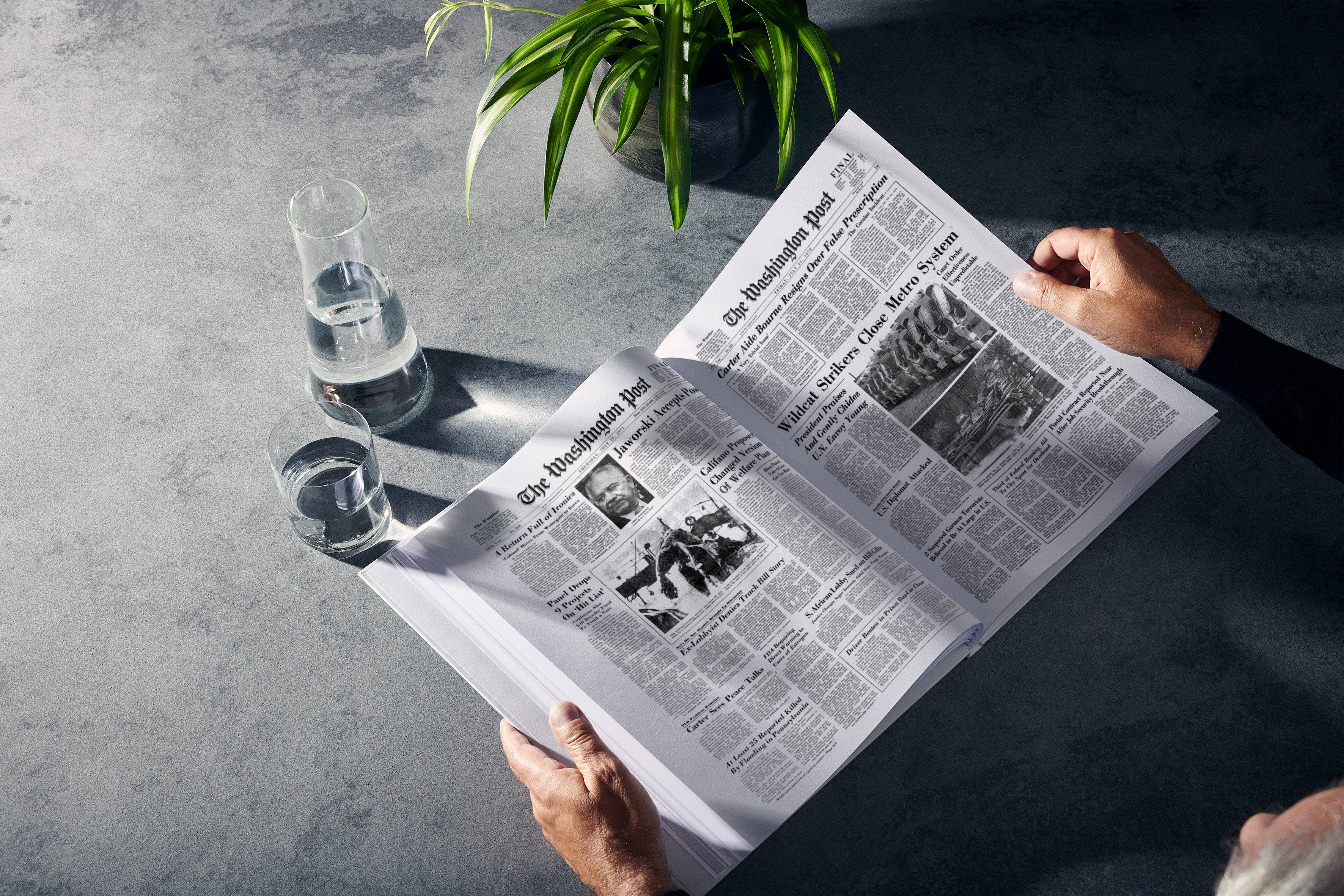 90th Milestone Birthday Newspaper Book Washington Post Edition - Image 4