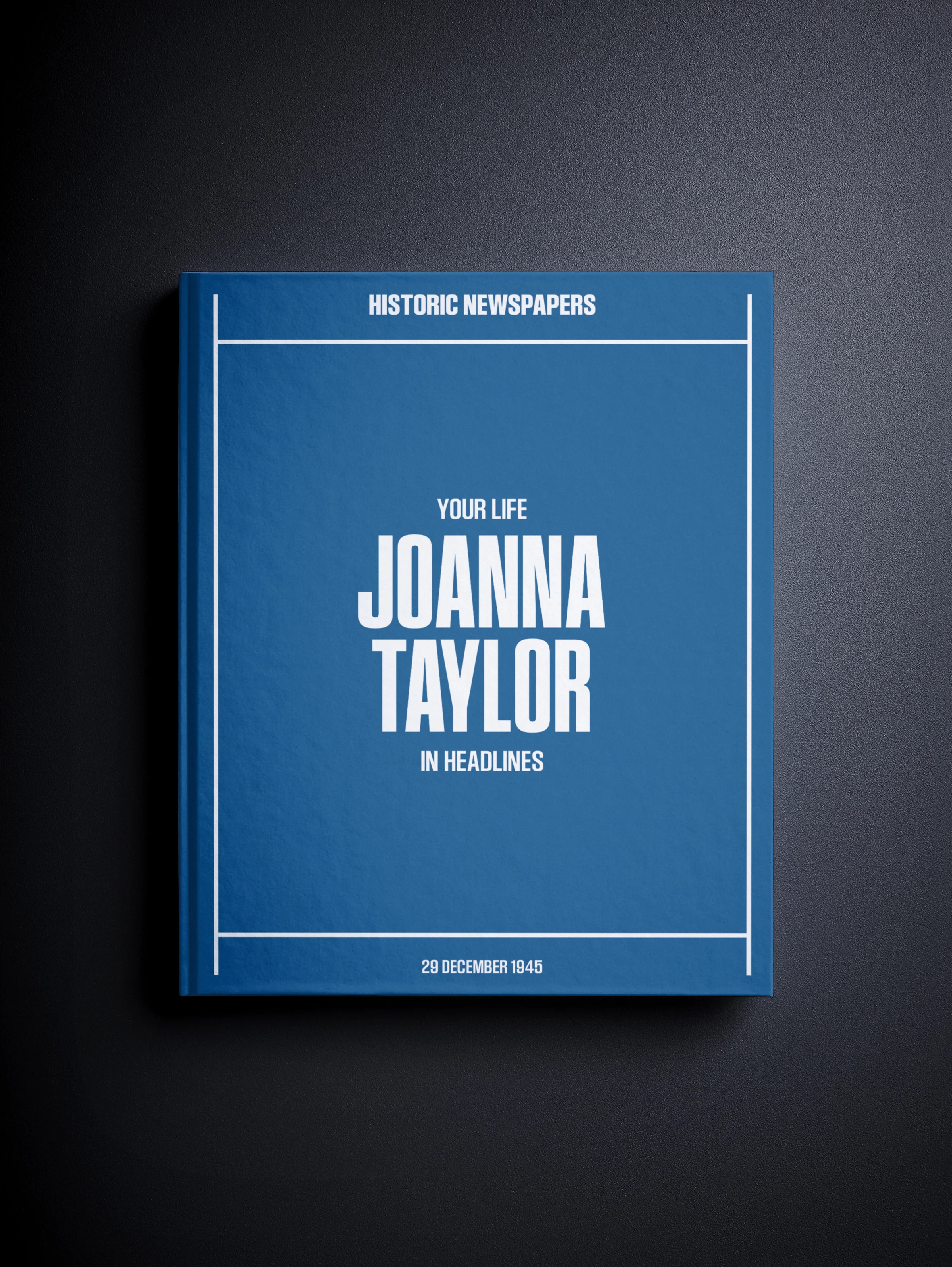 Personalised Birthday Newspaper Book - Image 2