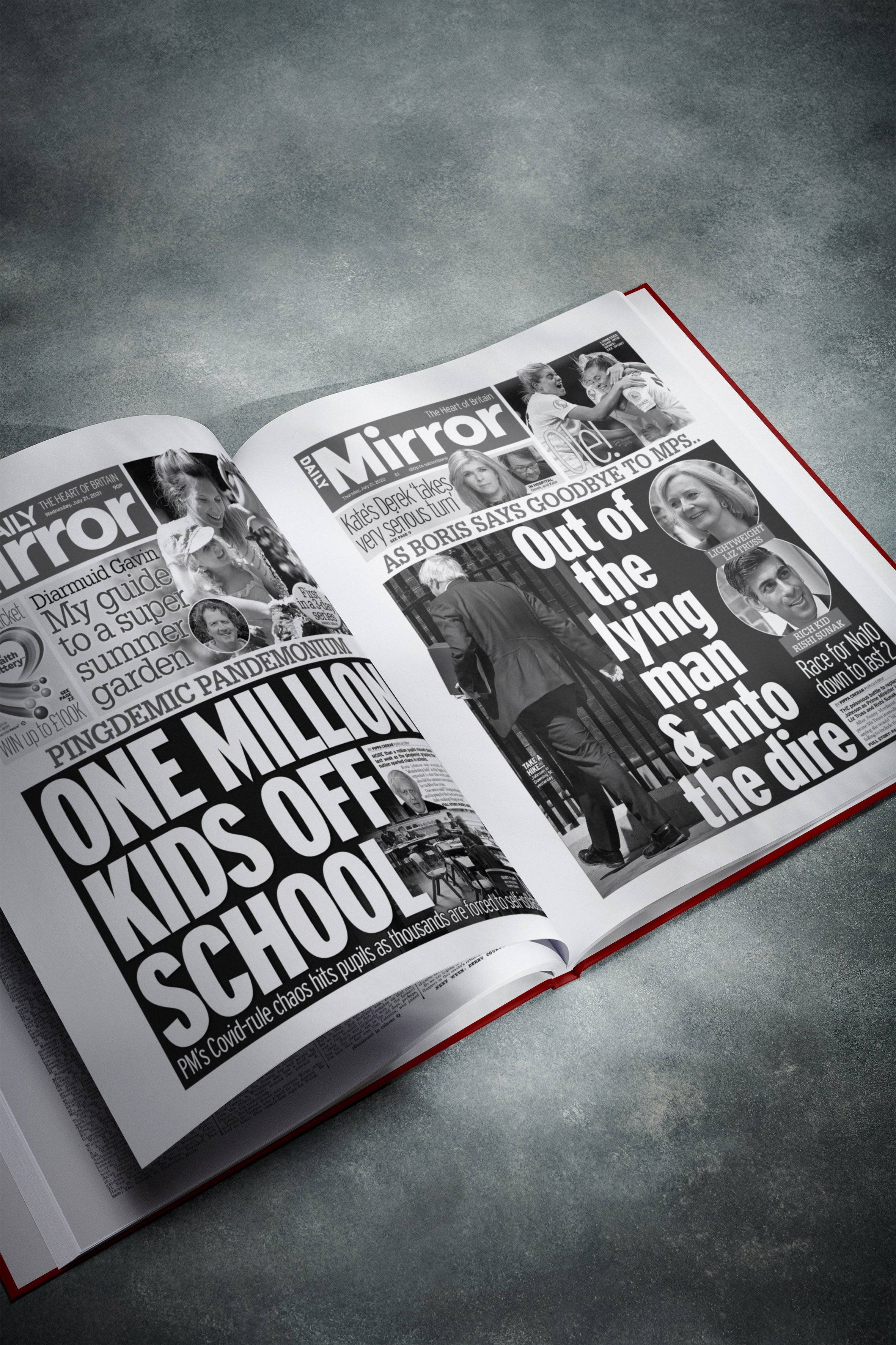 Personalised Birthday Newspaper Book - Image 7