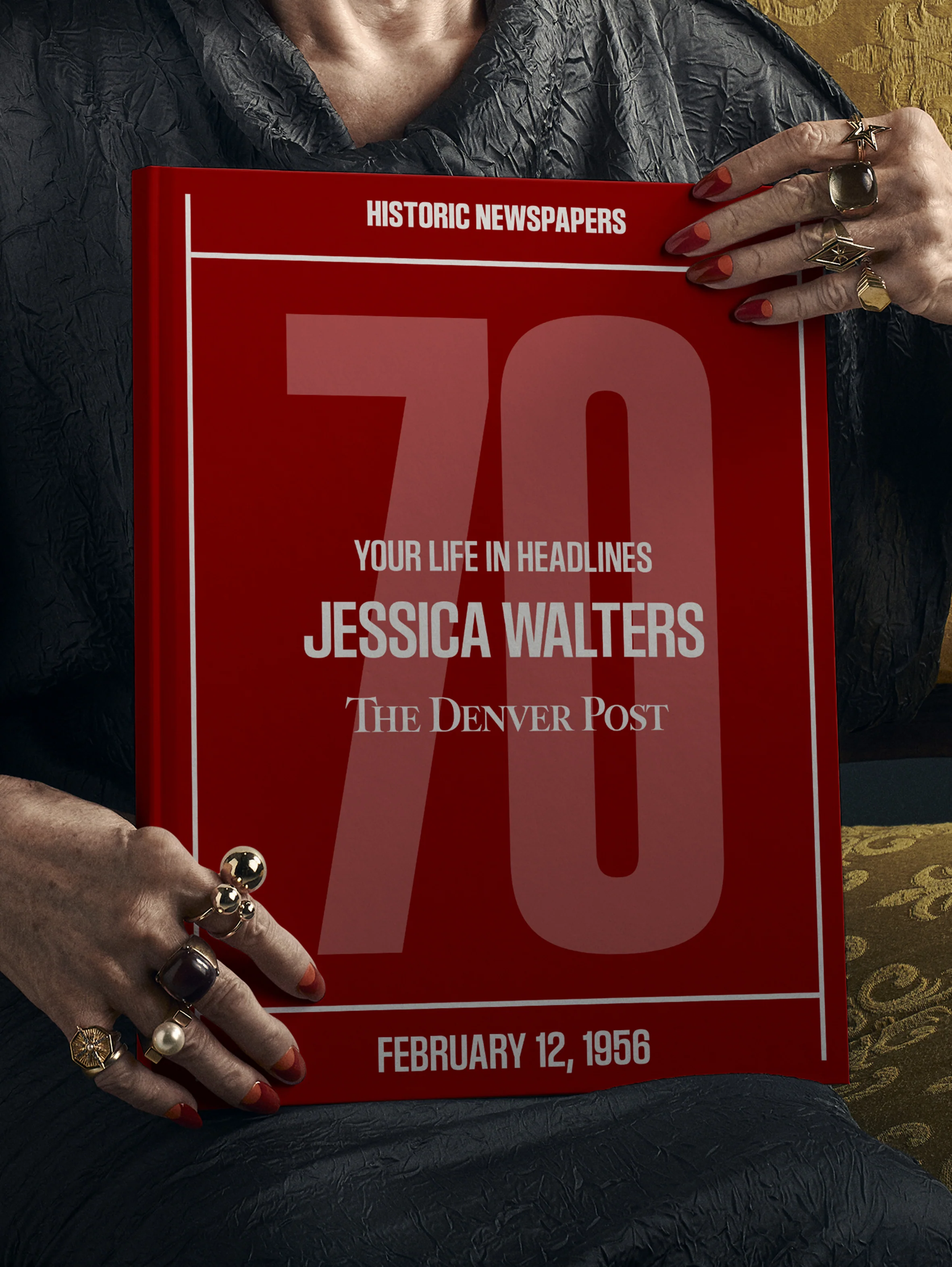 Personalised Birthday Newspaper Book Denver Post Edition - Image 11