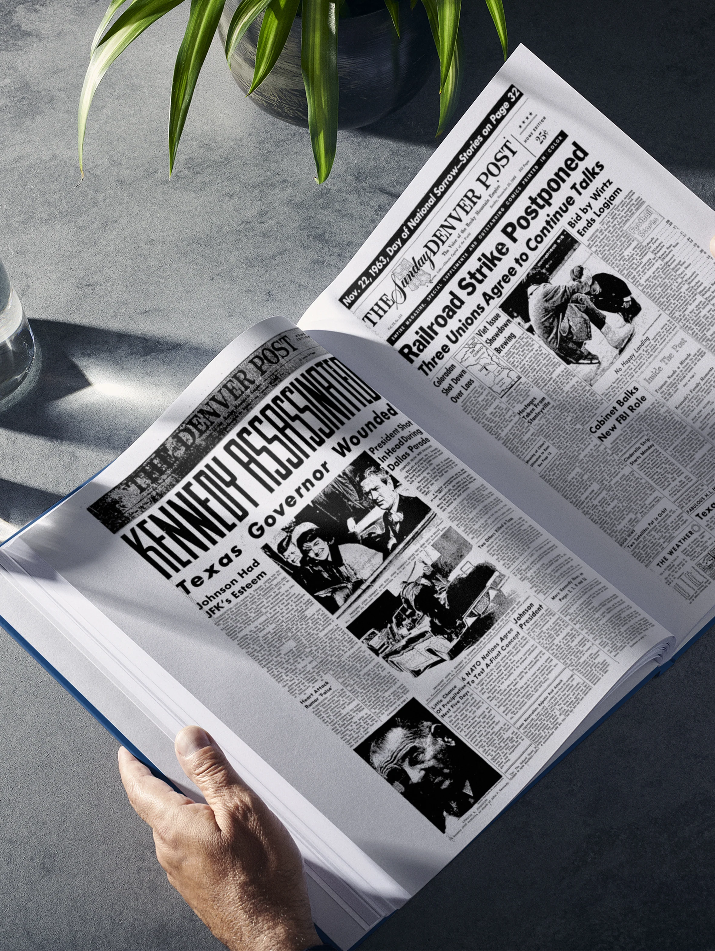 Personalised Birthday Newspaper Book Denver Post Edition - Image 4