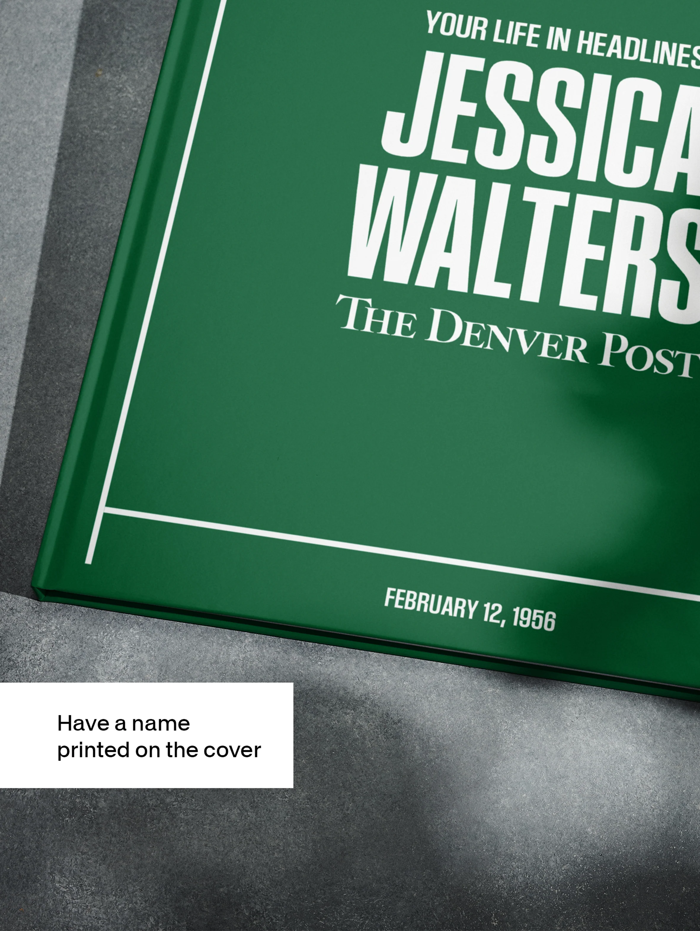 Personalised Birthday Newspaper Book Denver Post Edition - Image 5