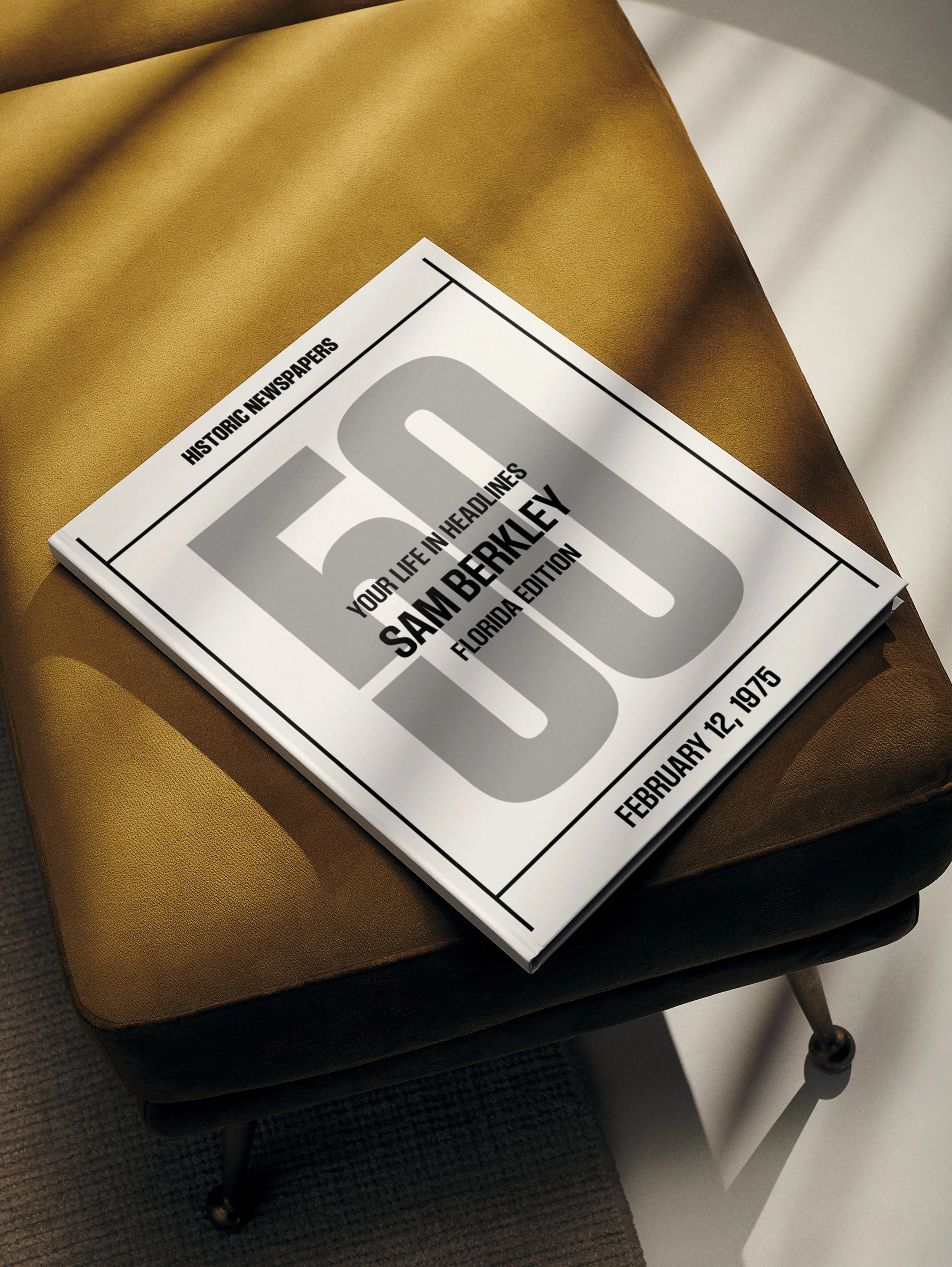 Personalised Birthday Newspaper Book Florida Edition - Image 4