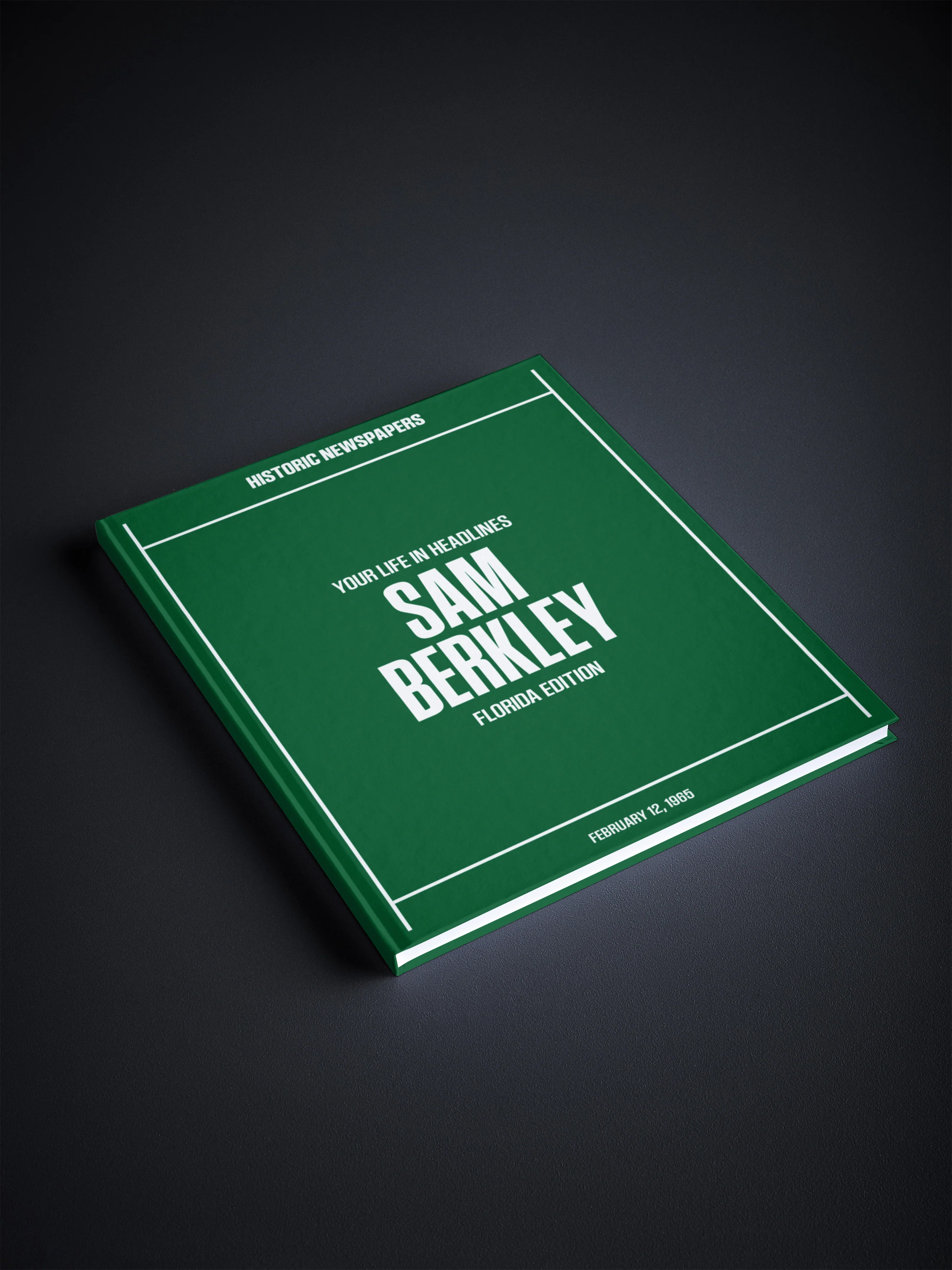 Personalised Birthday Newspaper Book Florida Edition - Image 9
