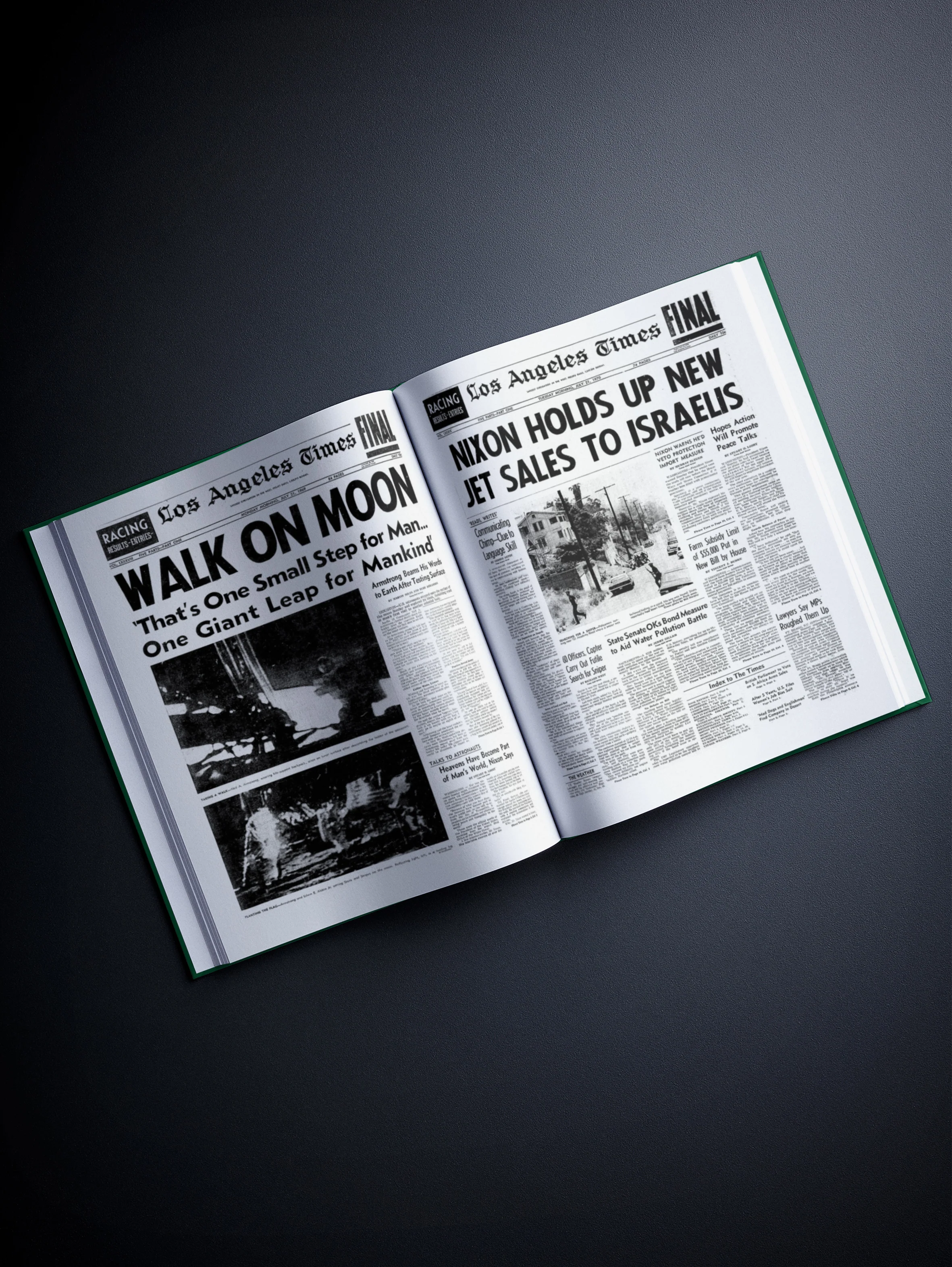 Personalised Birthday Newspaper Book Los Angeles Times Edition - Image 9