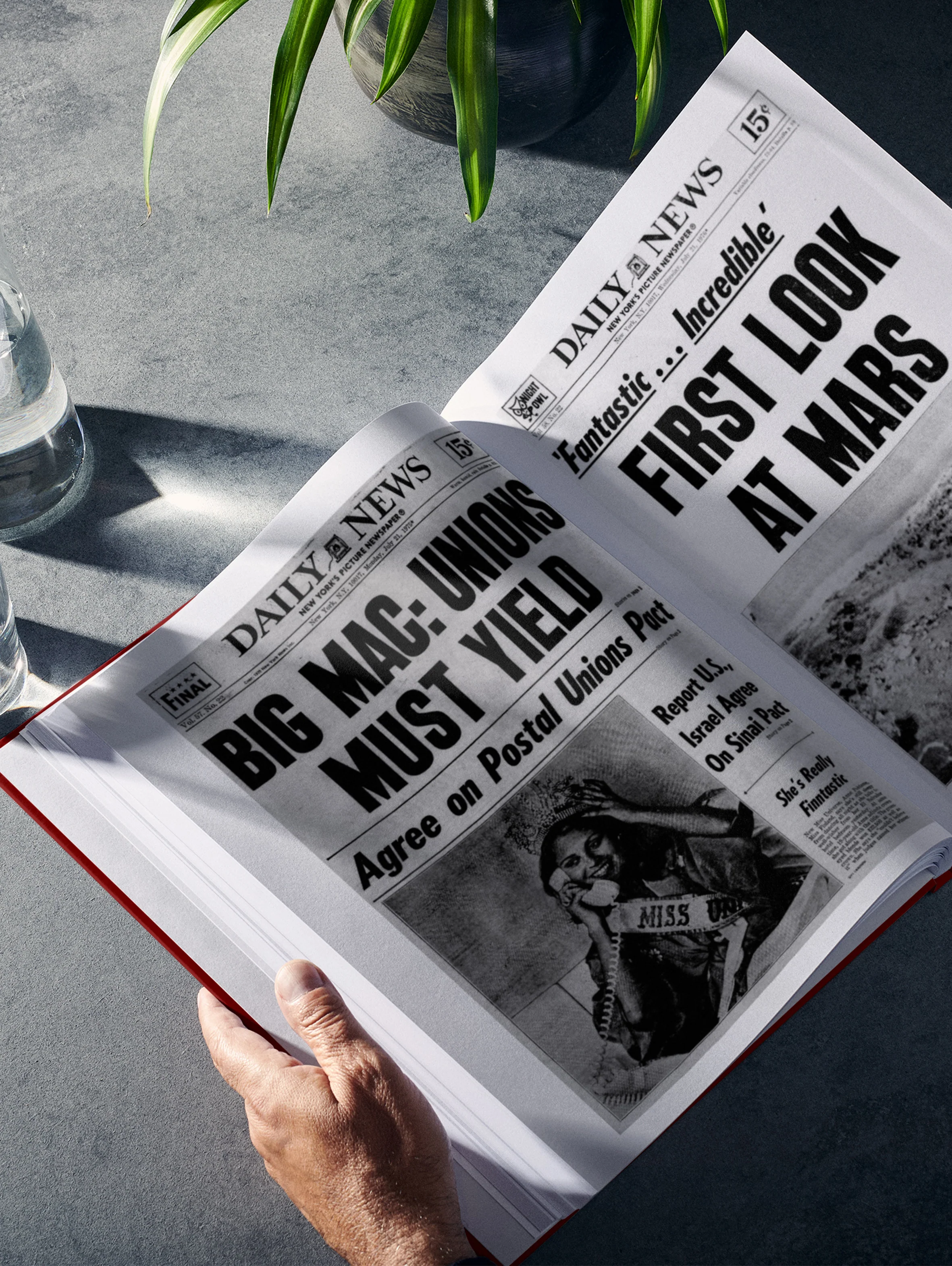 Personalised Birthday Newspaper Book New York Daily News Edition - Image 10