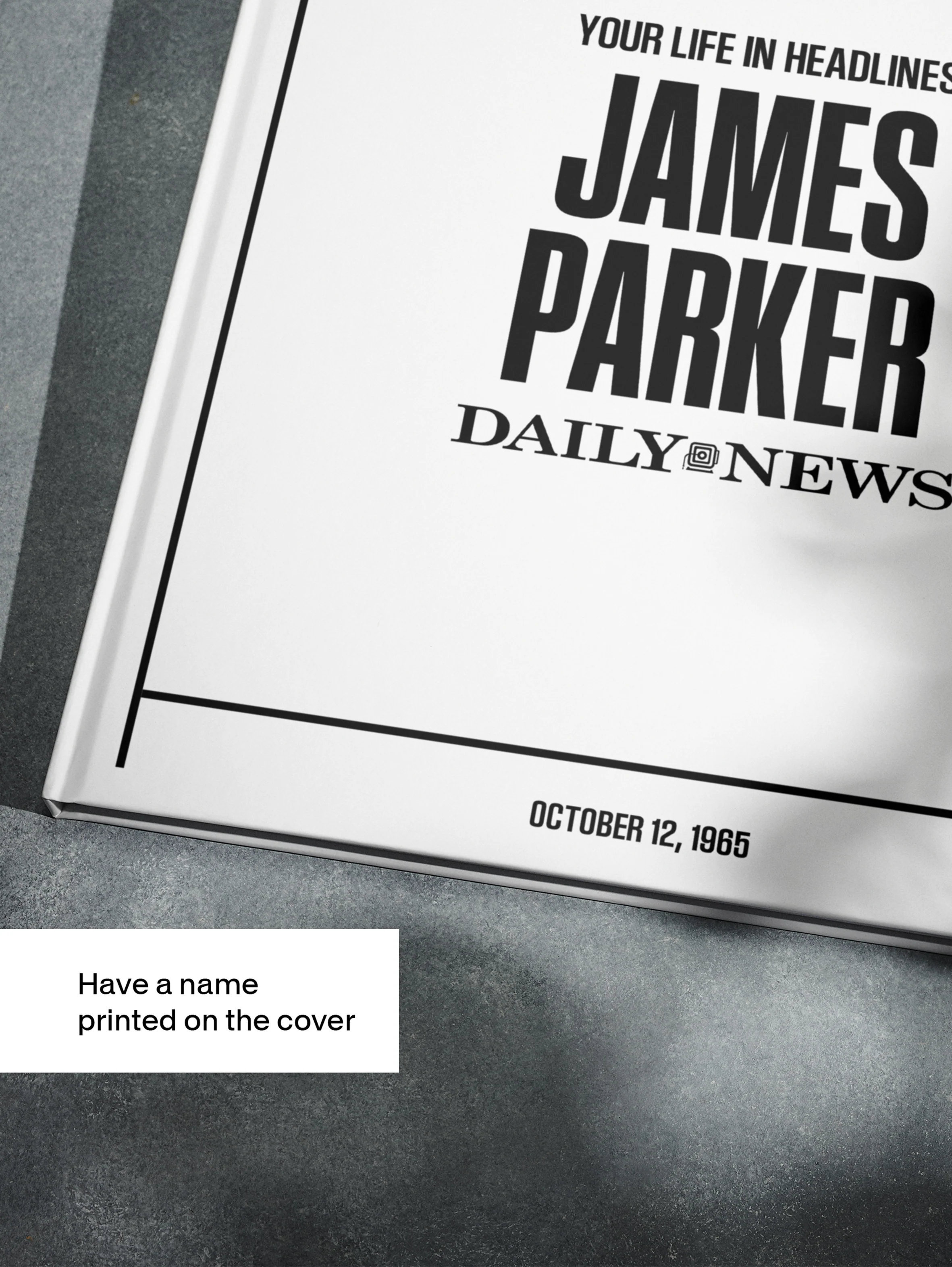 Personalised Birthday Newspaper Book New York Daily News Edition - Image 7