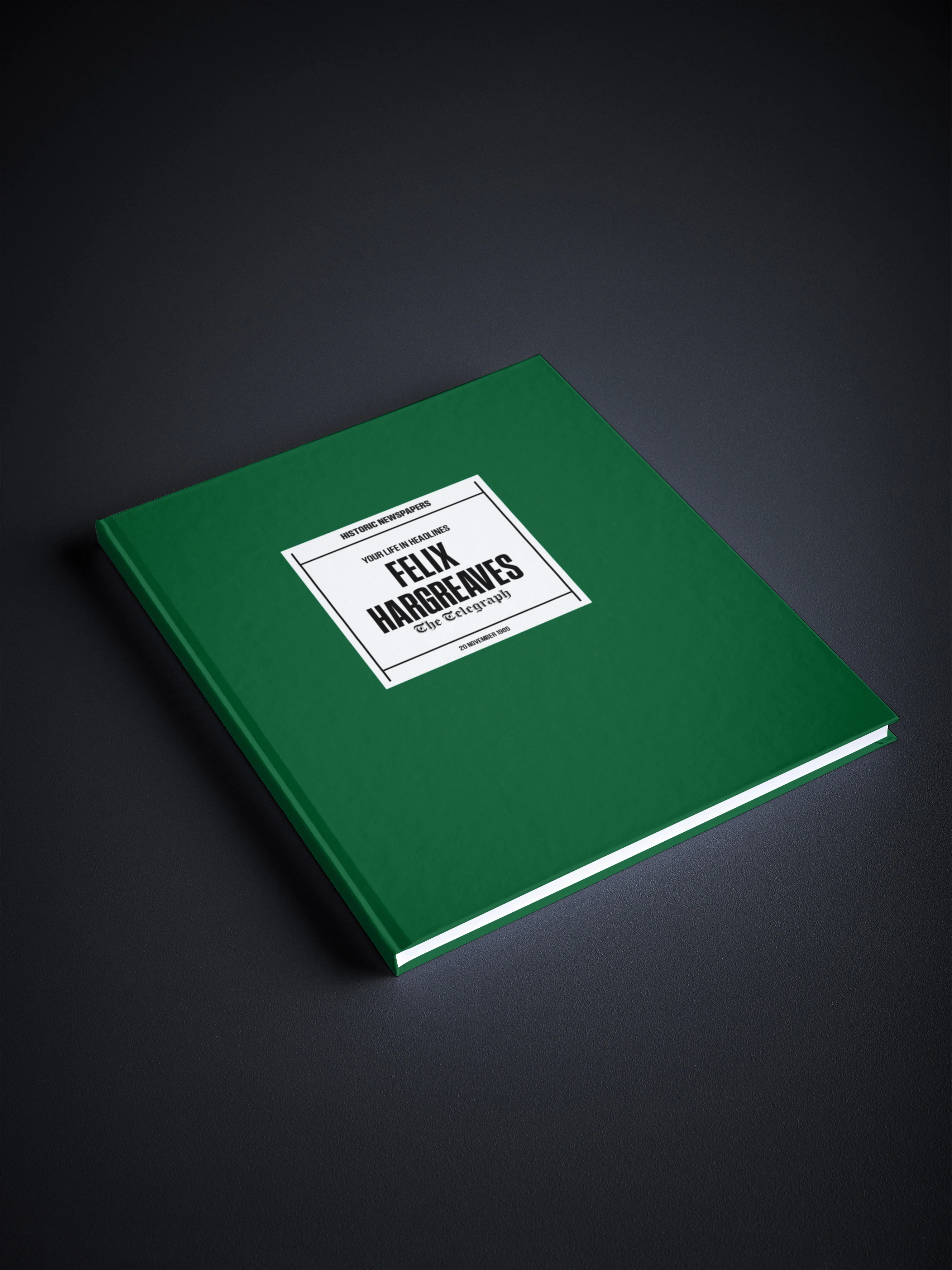 Personalised Birthday Newspaper Book Telegraph Edition - Image 5