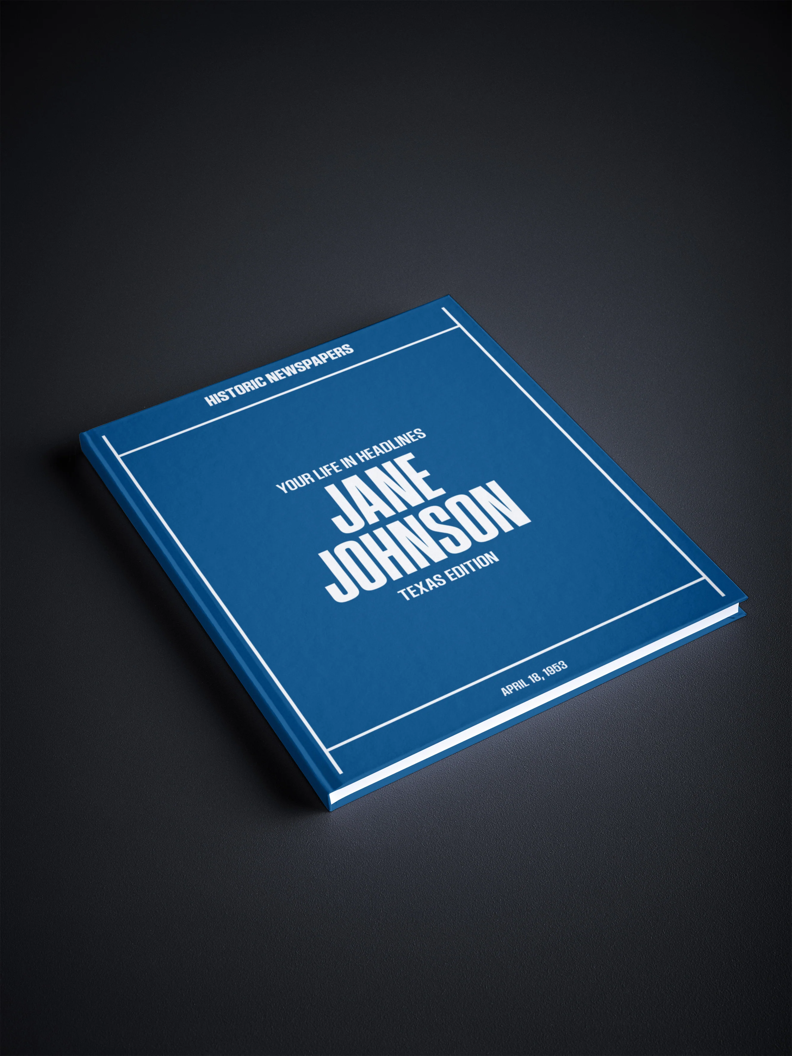 Personalised Birthday Newspaper Book Texas Edition - Image 10