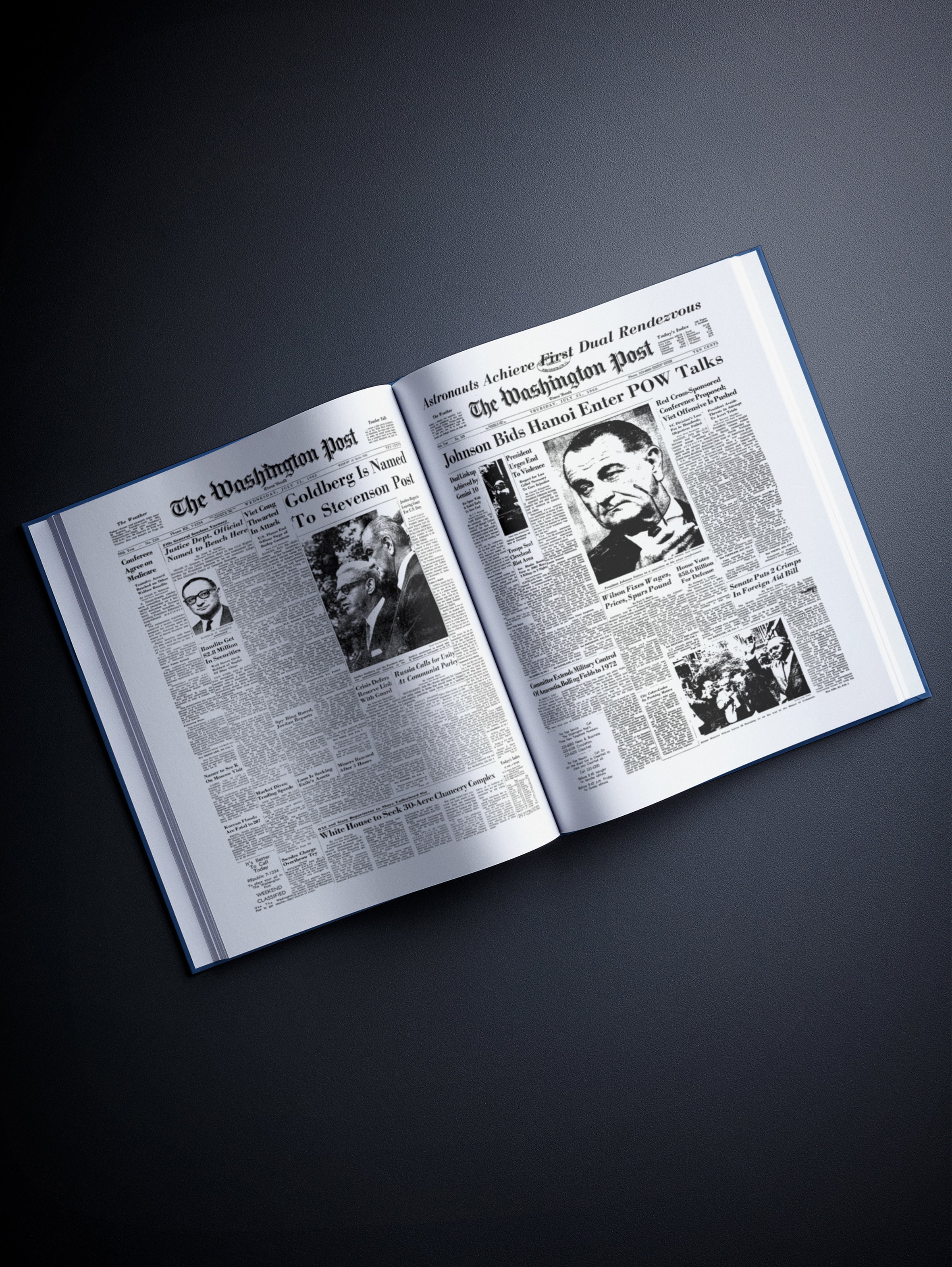 Personalized Birthday Newspaper Book Washington Post Edition - Image 4