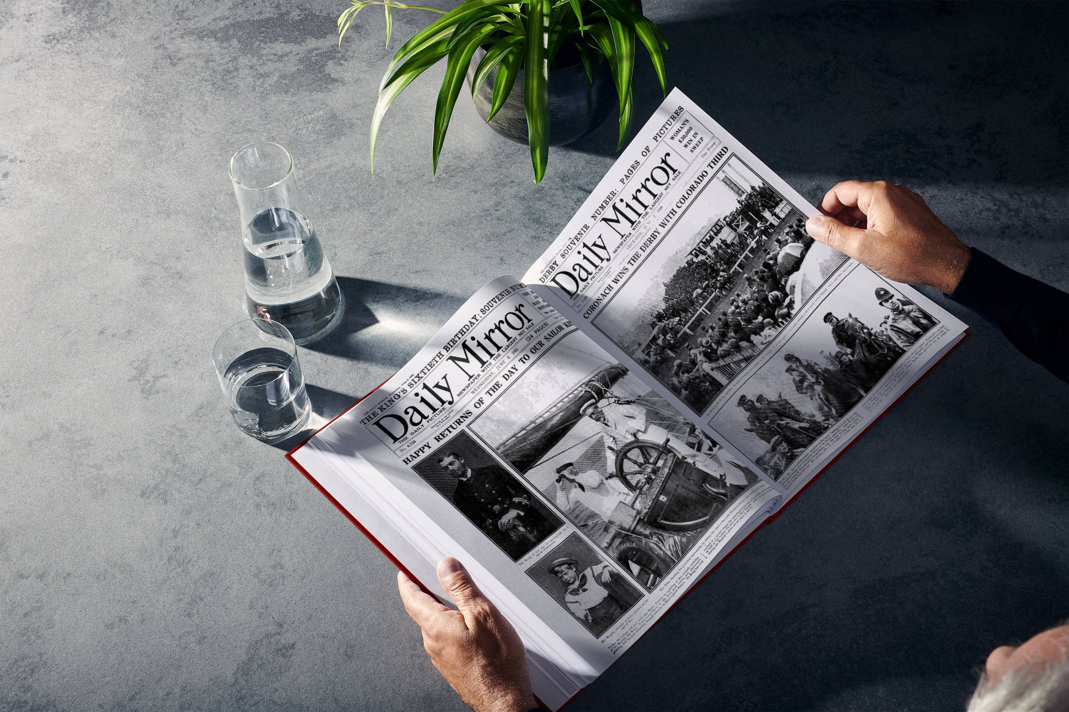 Personalised Your Life in Headlines Newspaper Book - Image 2