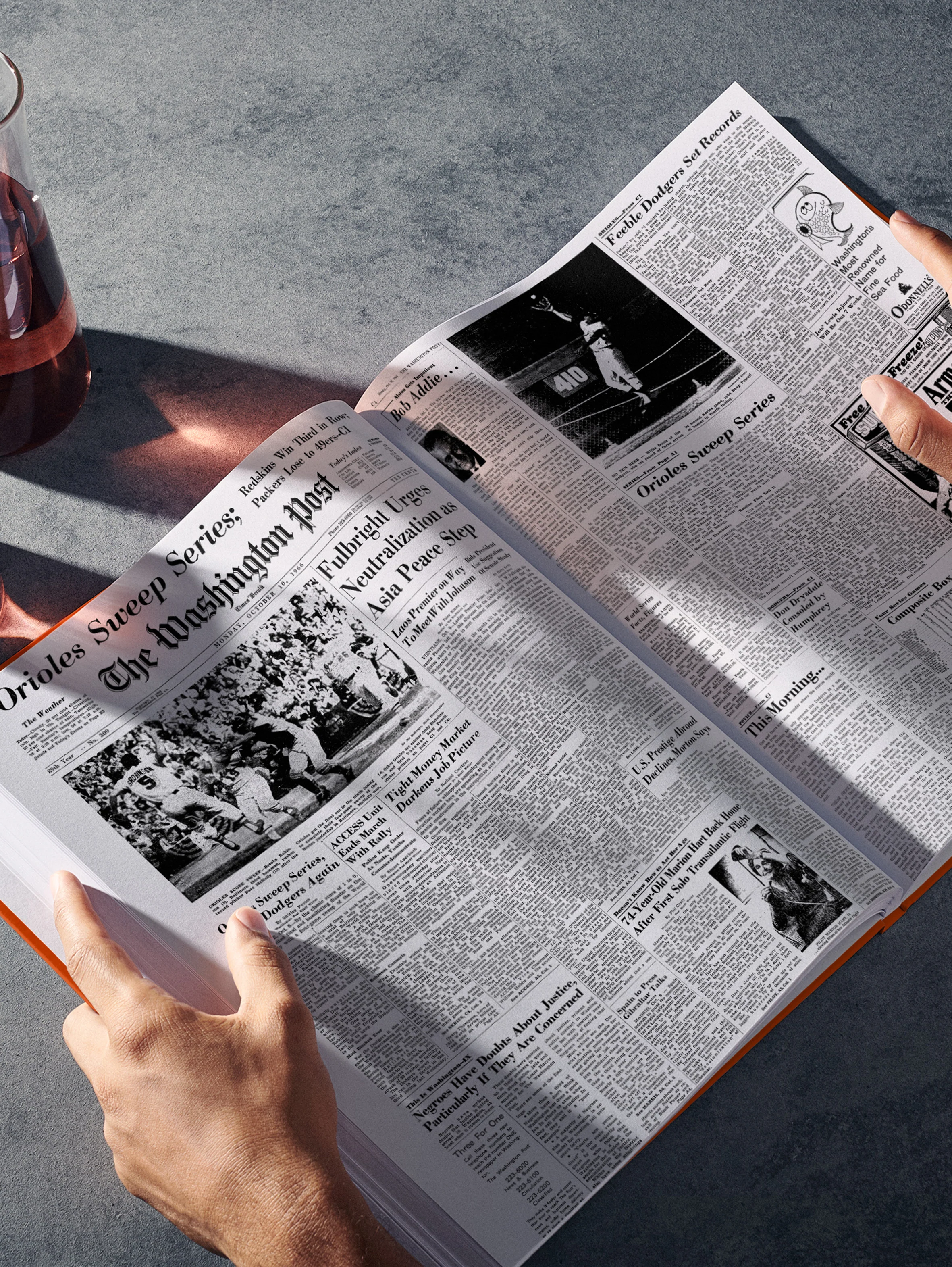 The Baseball History of Baltimore Orioles Washington Post Edition - Image 5