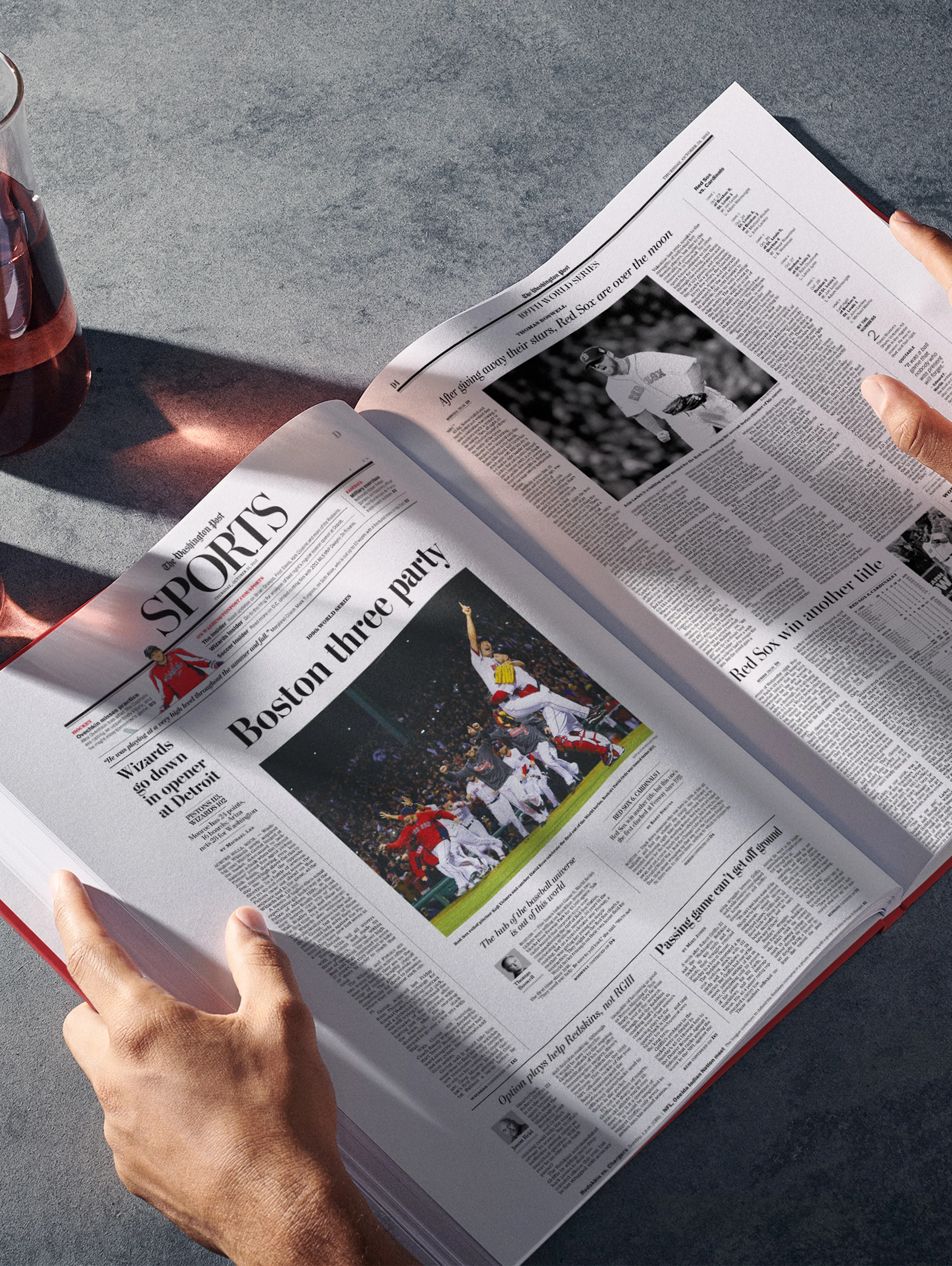The Baseball History of Boston Red Sox Washington Post Edition - Image 5