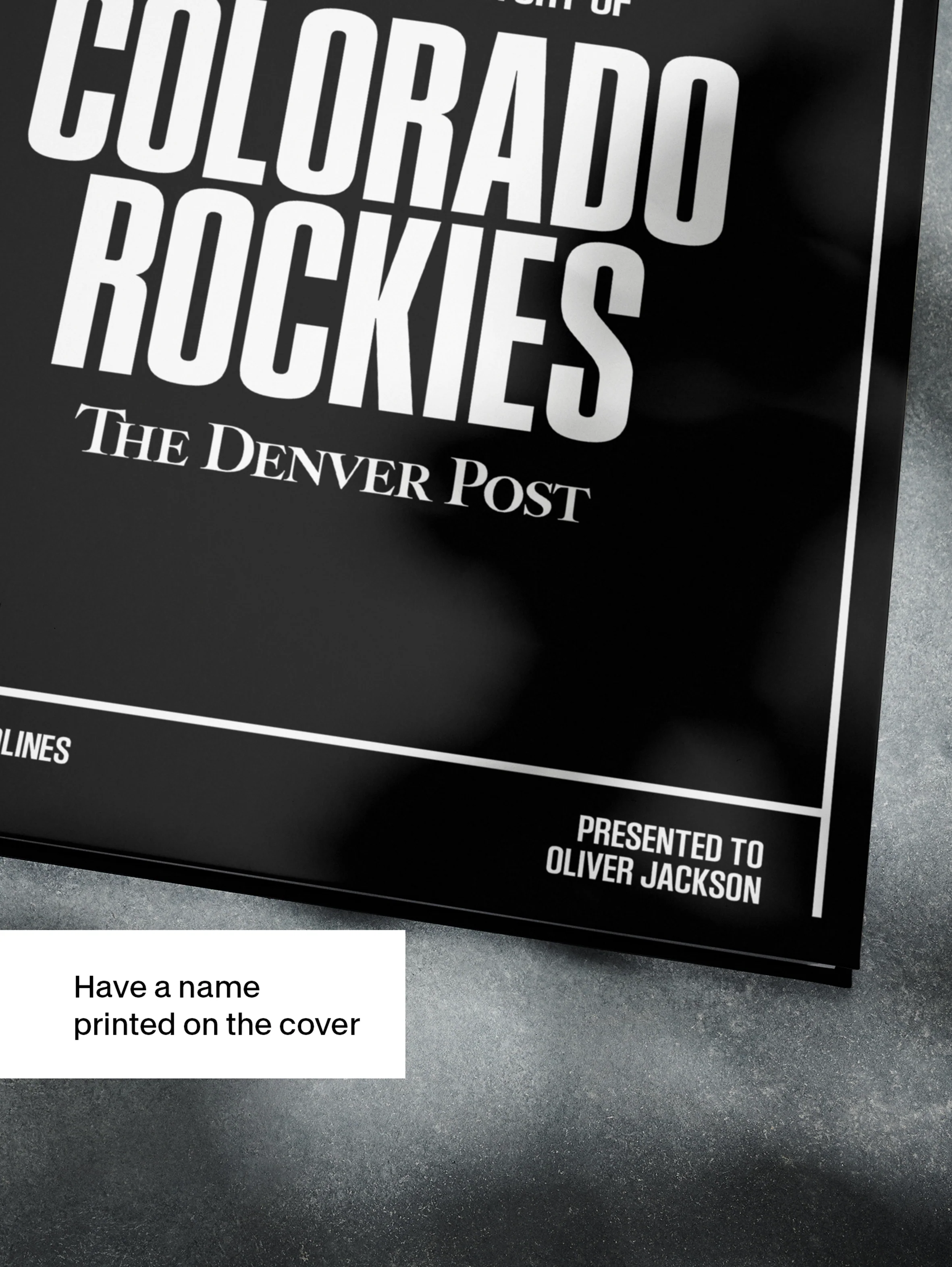 The Baseball History of Colorado Rockies Denver Post Edition - Image 4