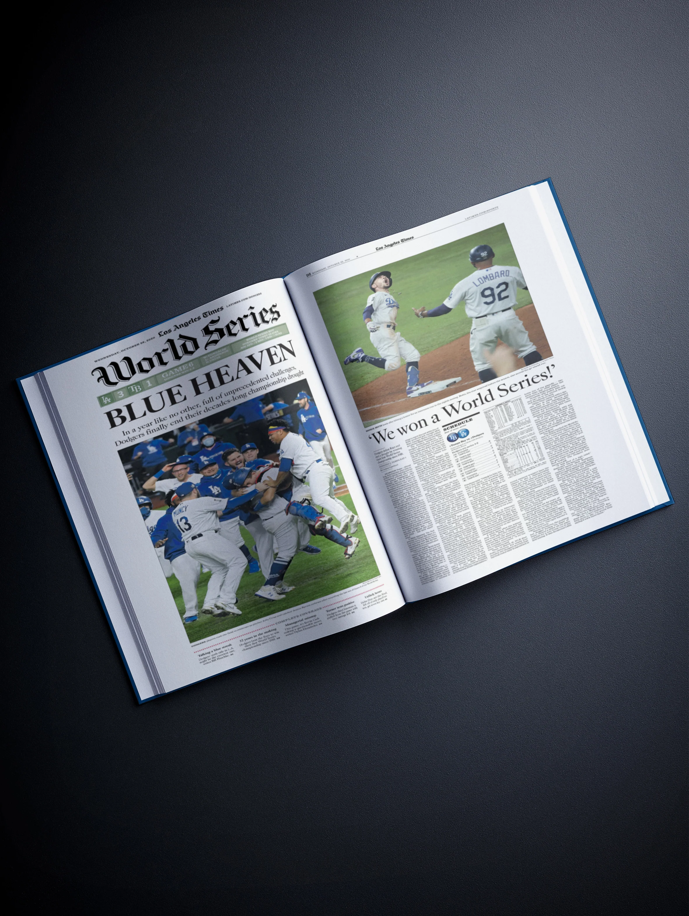 The Baseball History of Los Angeles Dodgers Los Angeles Times Edition - Image 8
