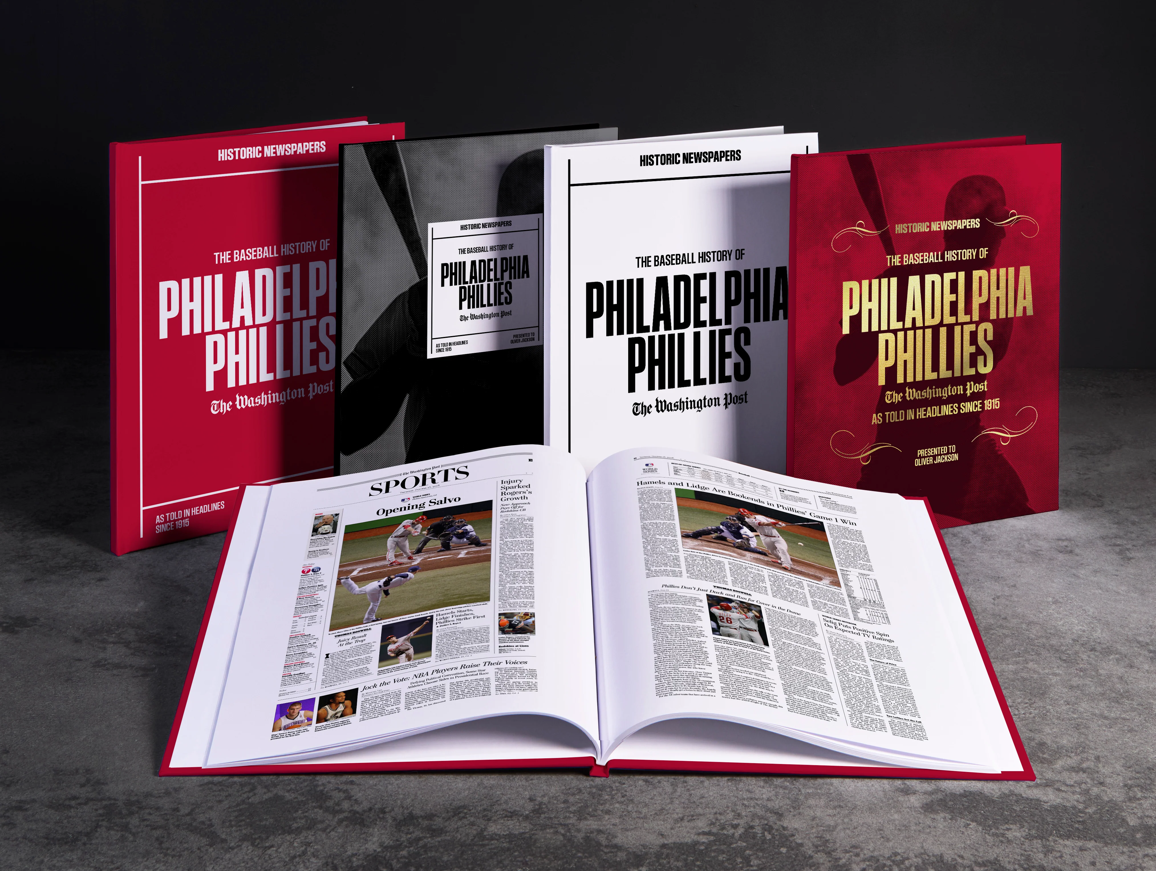 The Baseball History of Philadelphia Phillies Washington Post Edition - Image 3