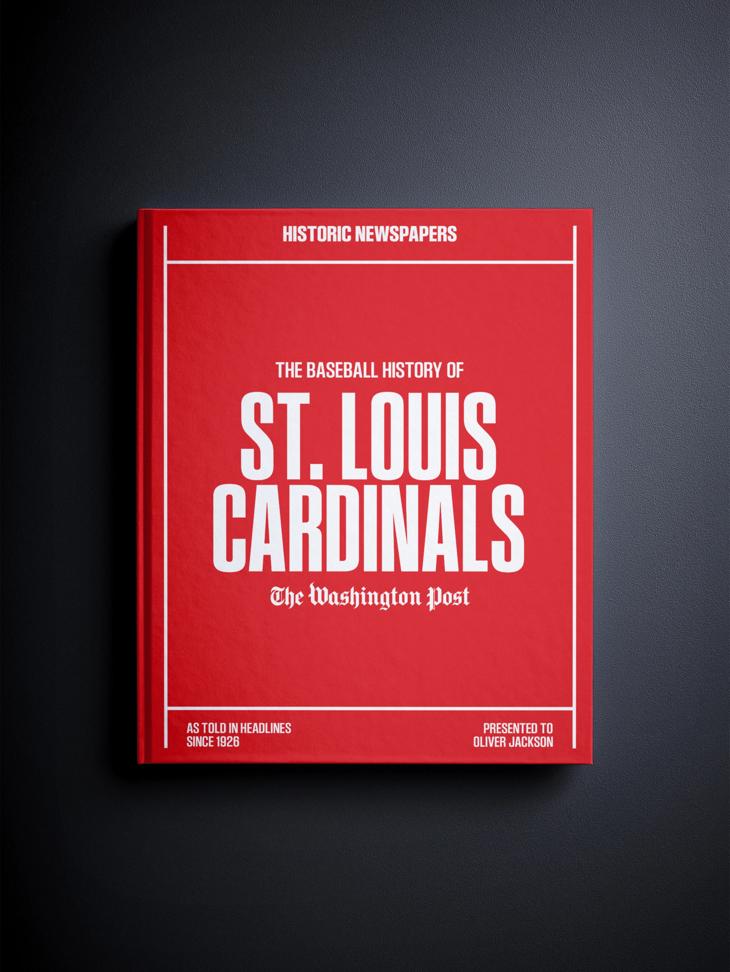 The Baseball History of St. Louis Cardinals Washington Post Edition