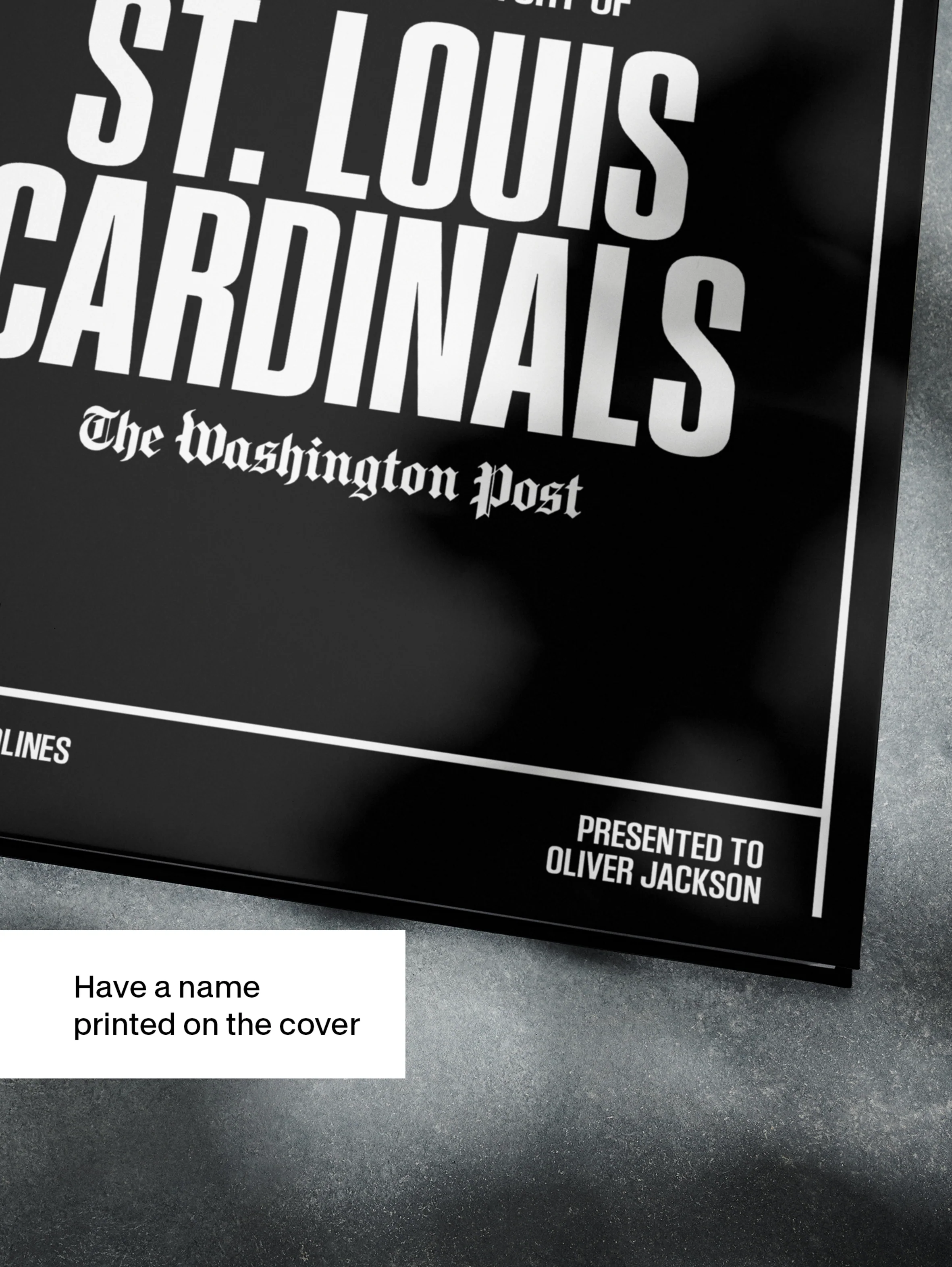 The Baseball History of St. Louis Cardinals Washington Post Edition - Image 4