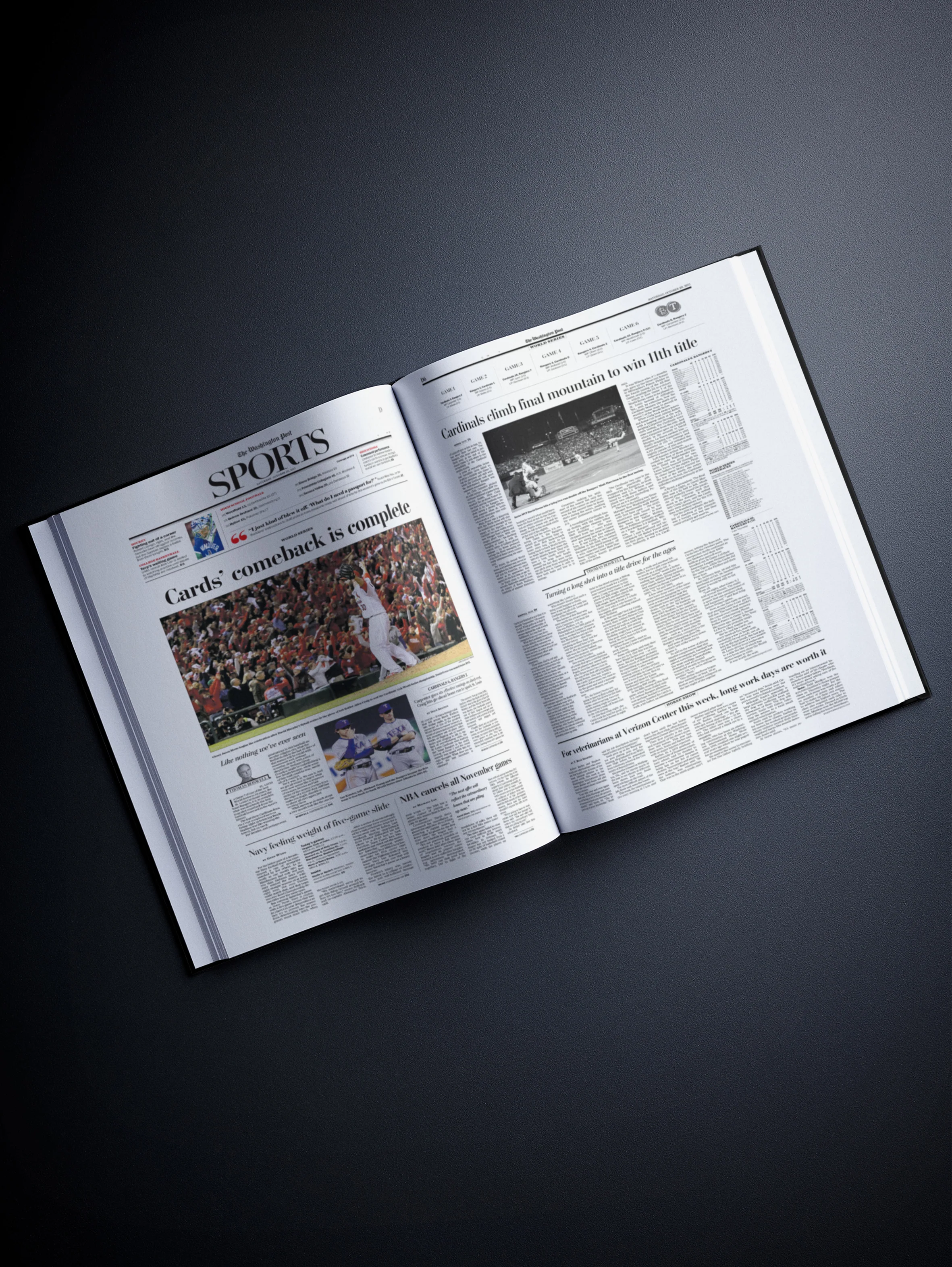 The Baseball History of St. Louis Cardinals Washington Post Edition - Image 7