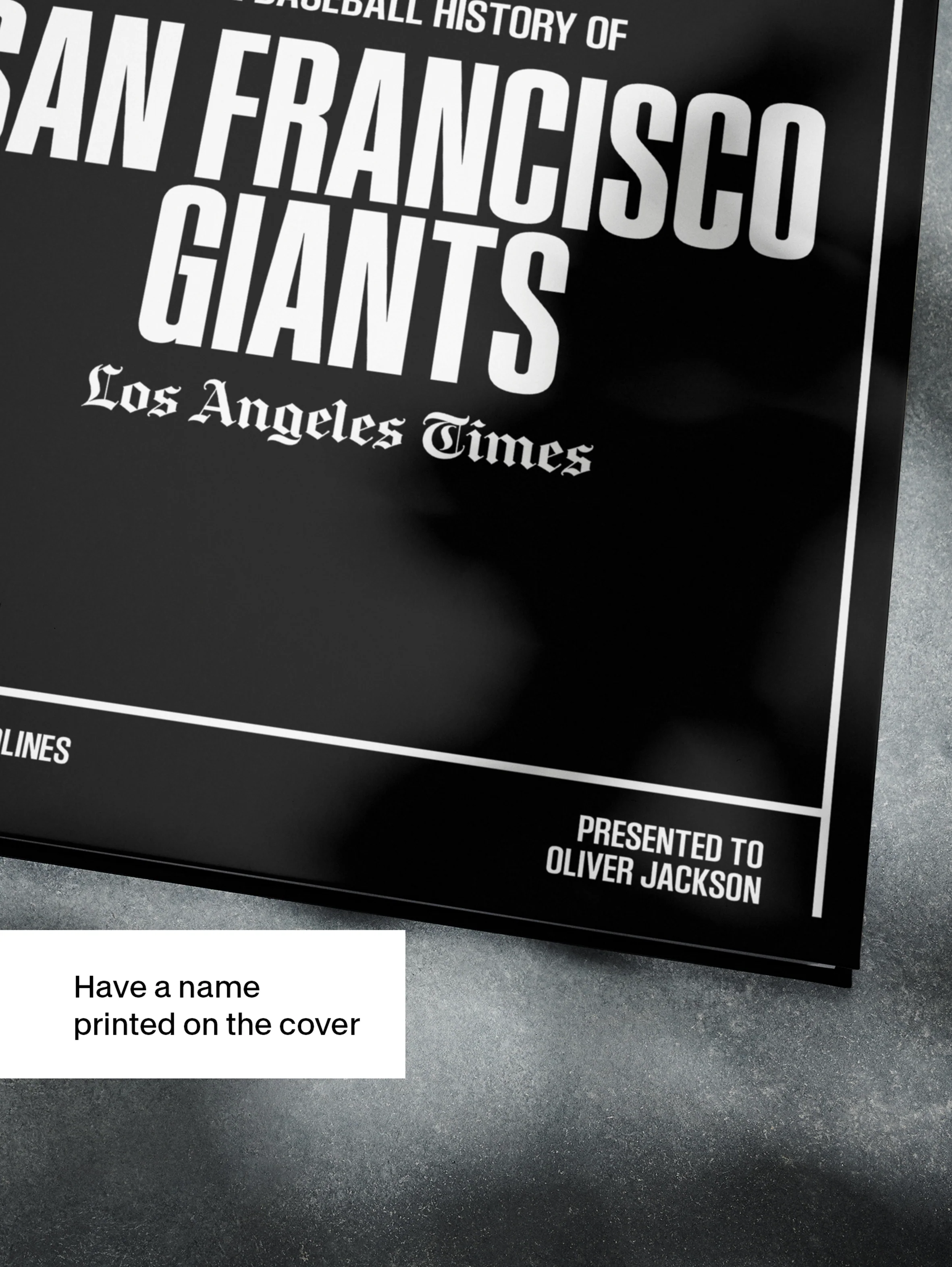 The Baseball History of San Francisco Giants Los Angeles Times Edition - Image 4