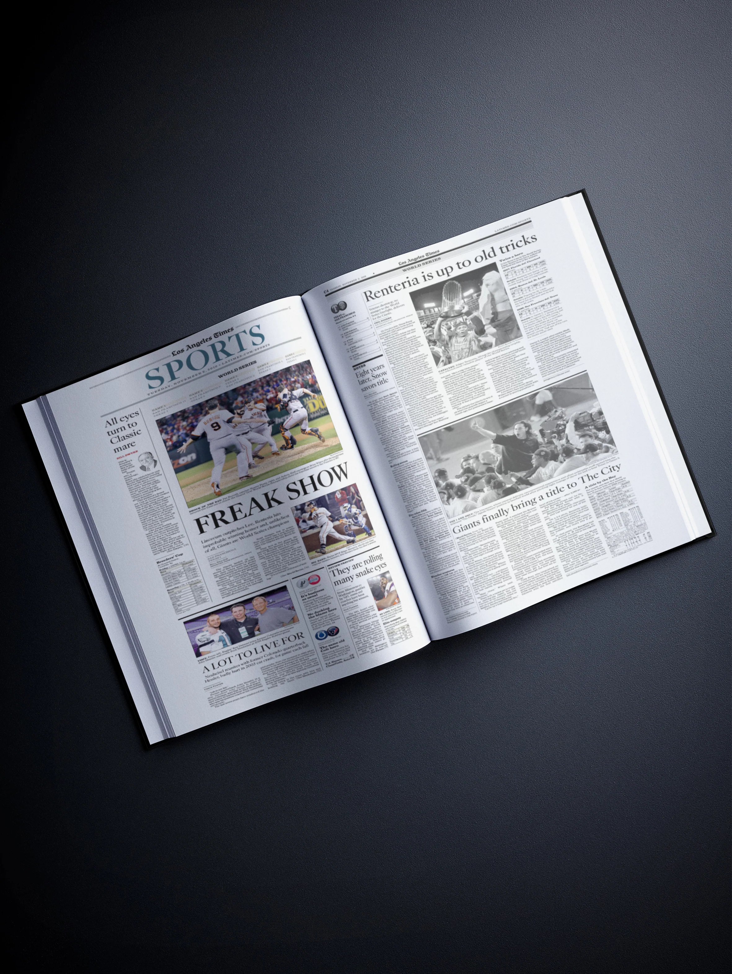 The Baseball History of San Francisco Giants Los Angeles Times Edition - Image 6