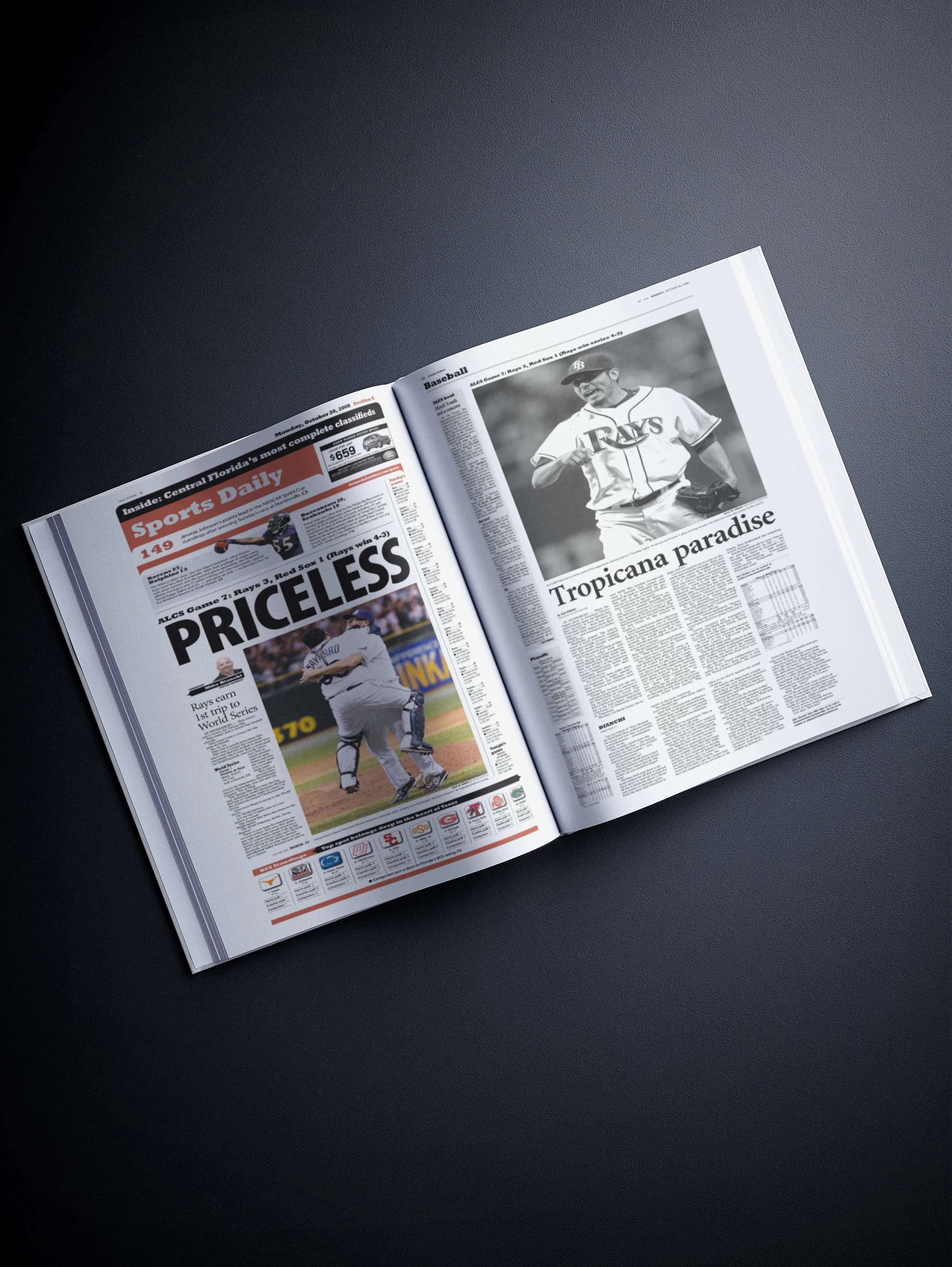The Baseball History of Tampa Bay Rays Orlando Sentinel Edition - Image 7