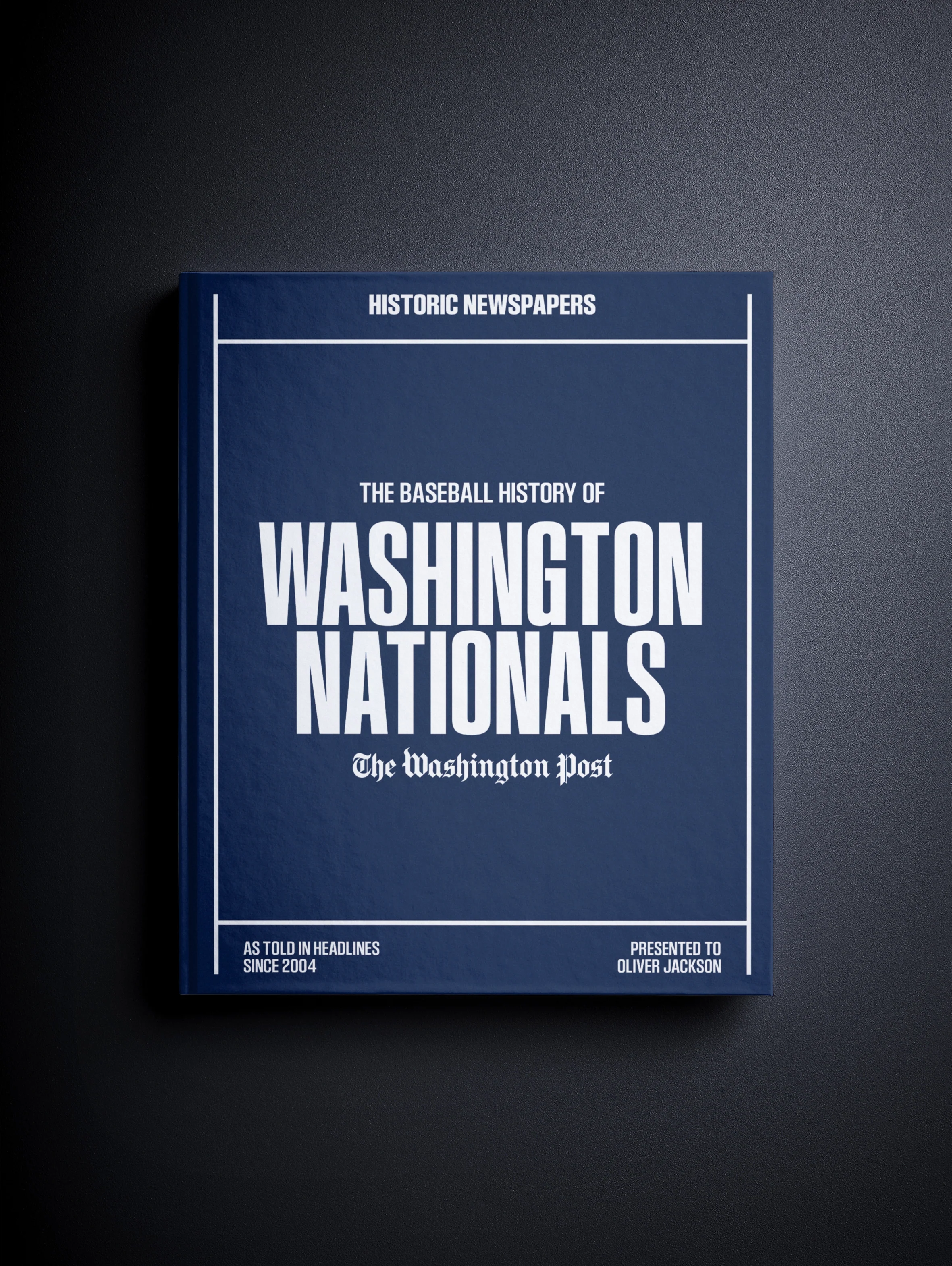 The Baseball History of Washington Nationals Washington Post Edition - Image 8