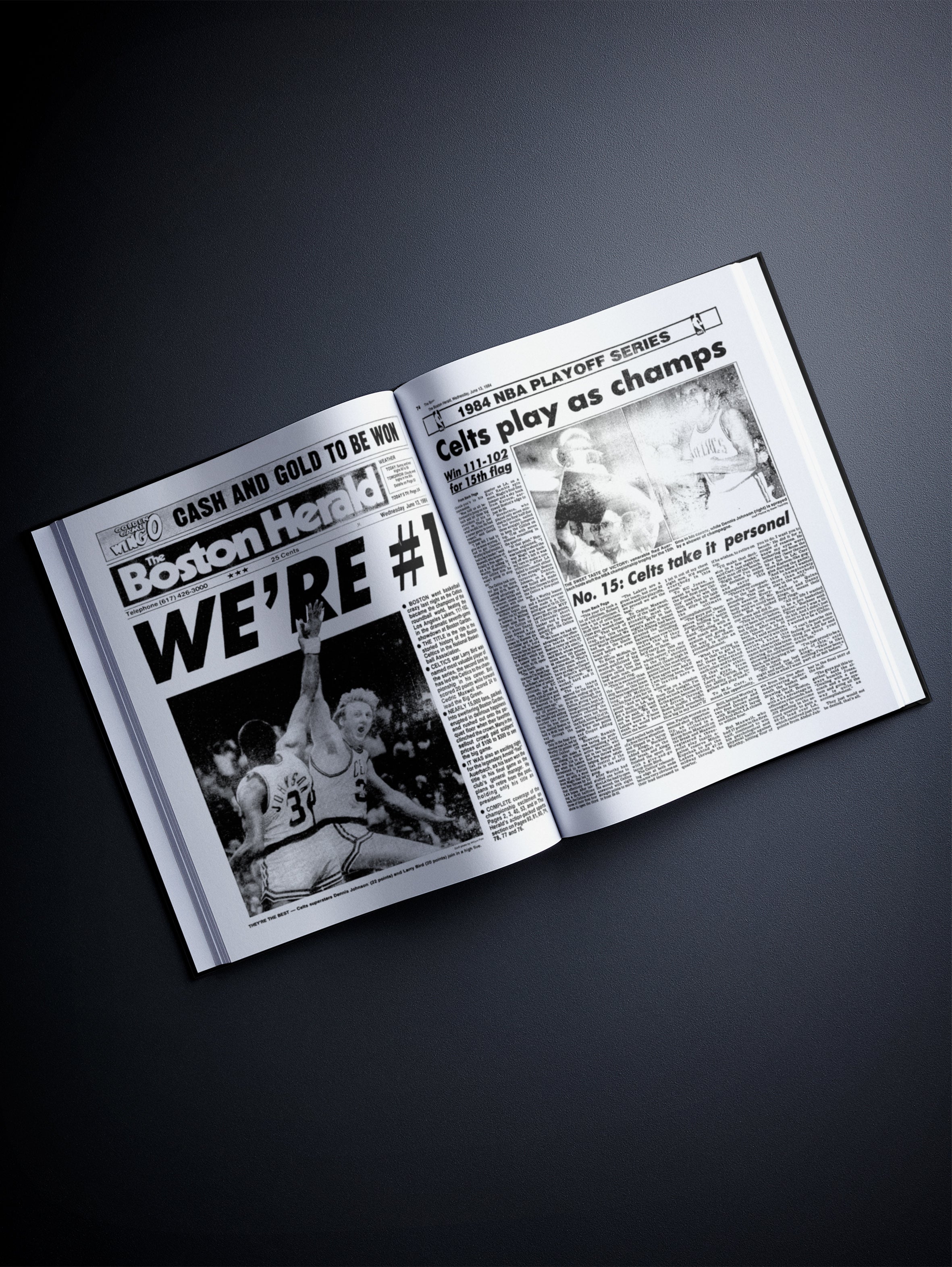 The Basketball History of Boston Celtics Boston Herald Edition - Image 7