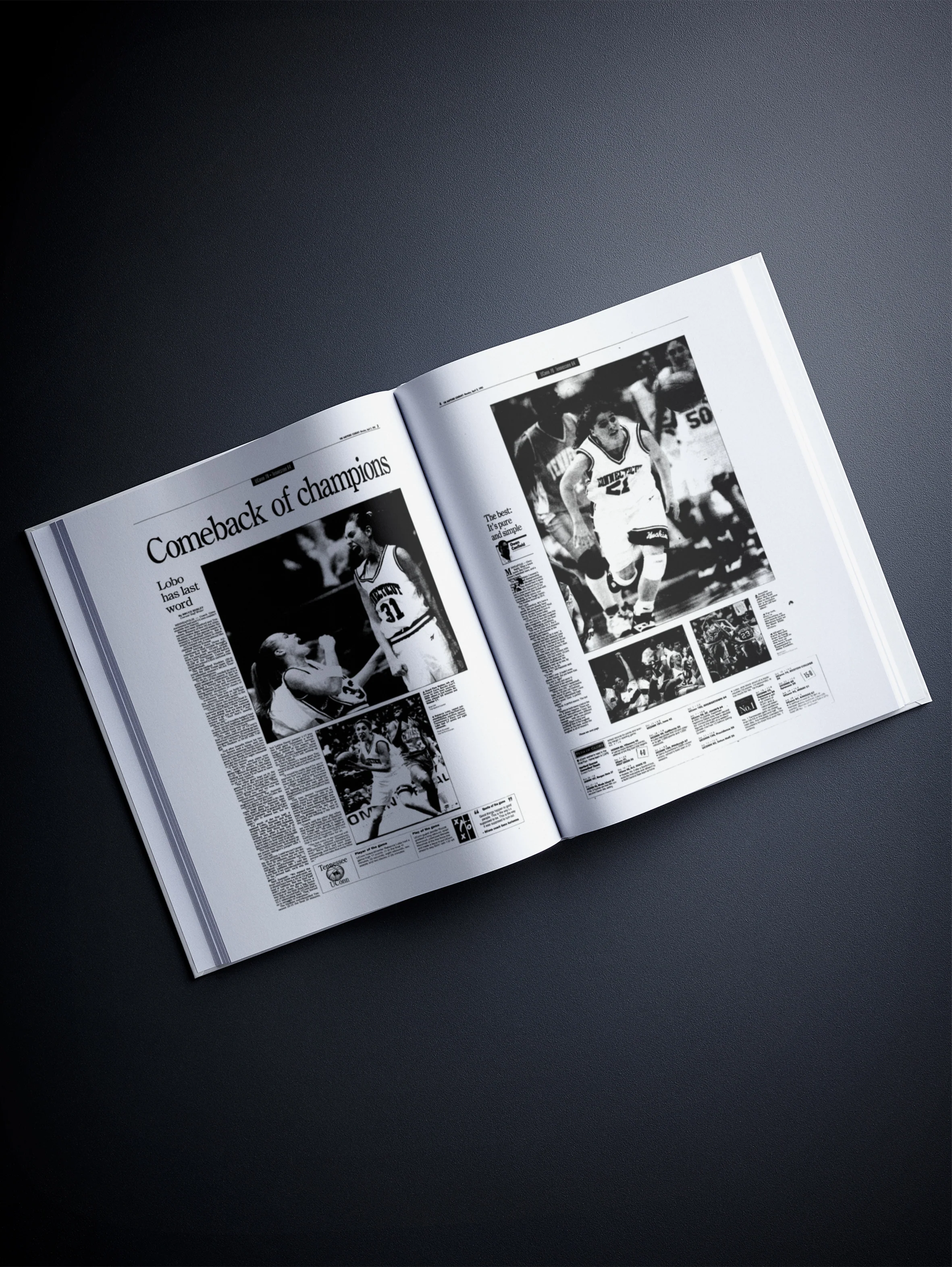 The College Basketball History of UConn Huskies Women Hartford Courant Edition - Image 6