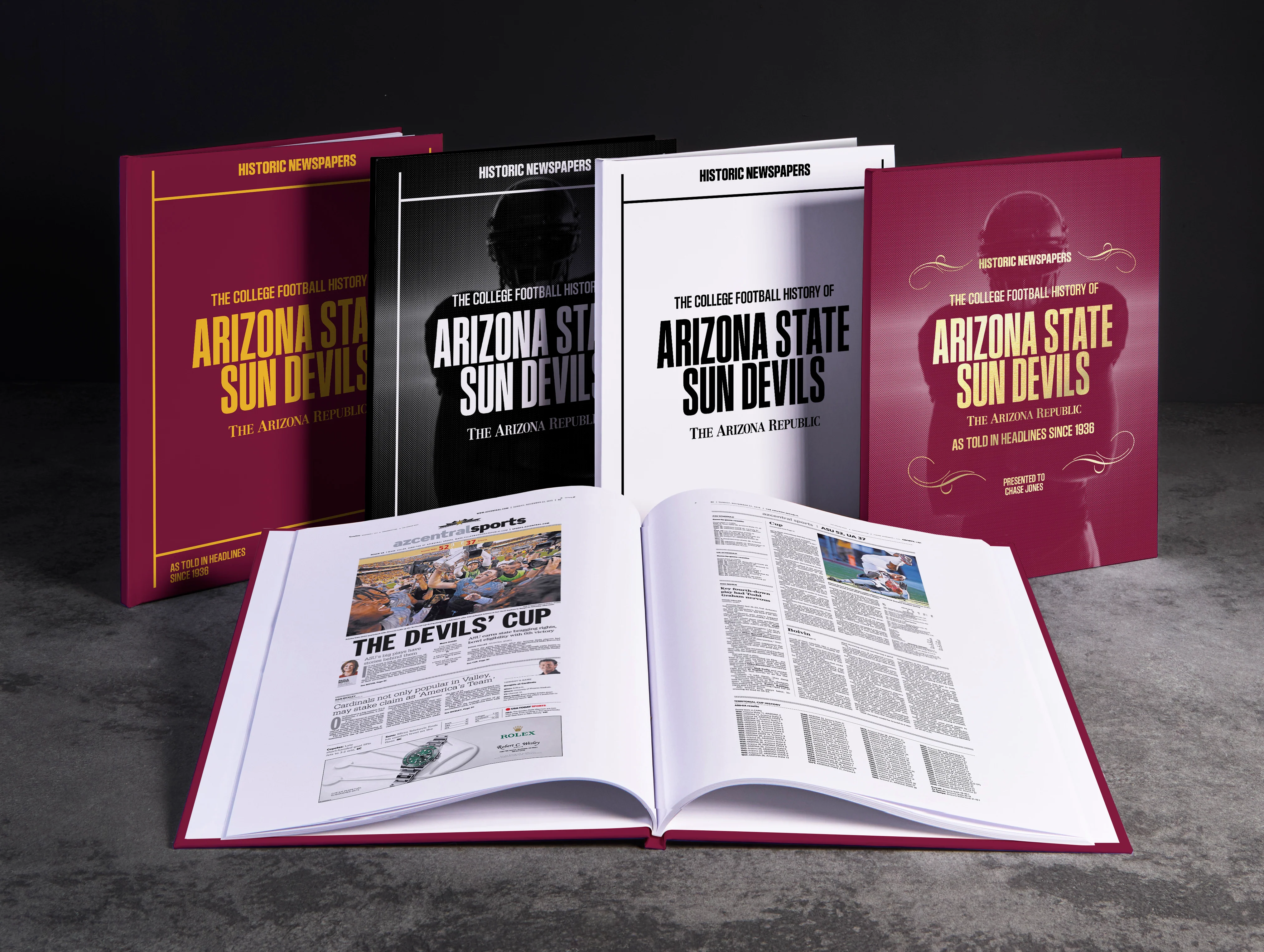 The College Football History of Arizona State Sun Devils Book