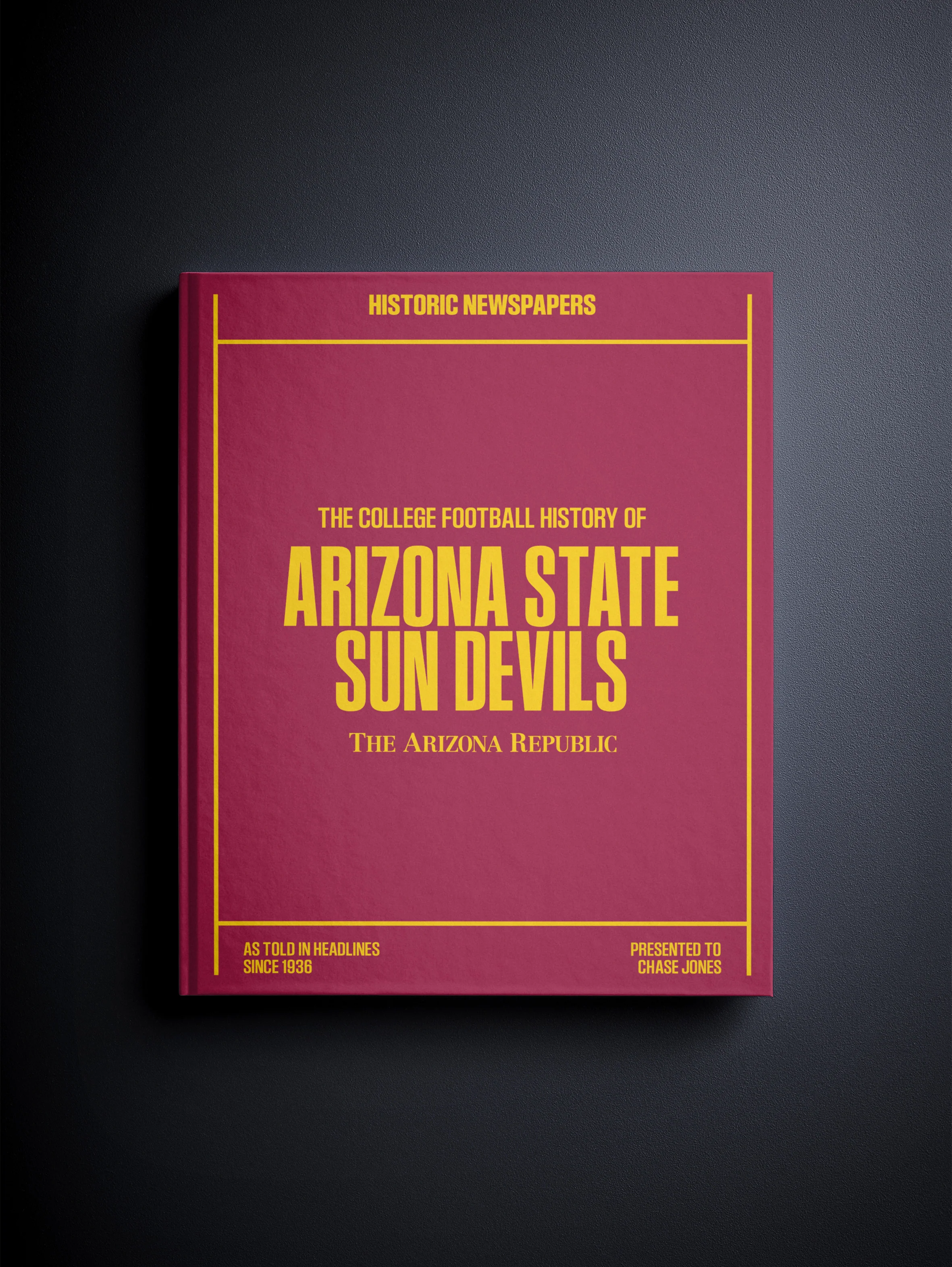 The College Football History of Arizona State Sun Devils Book - Image 2