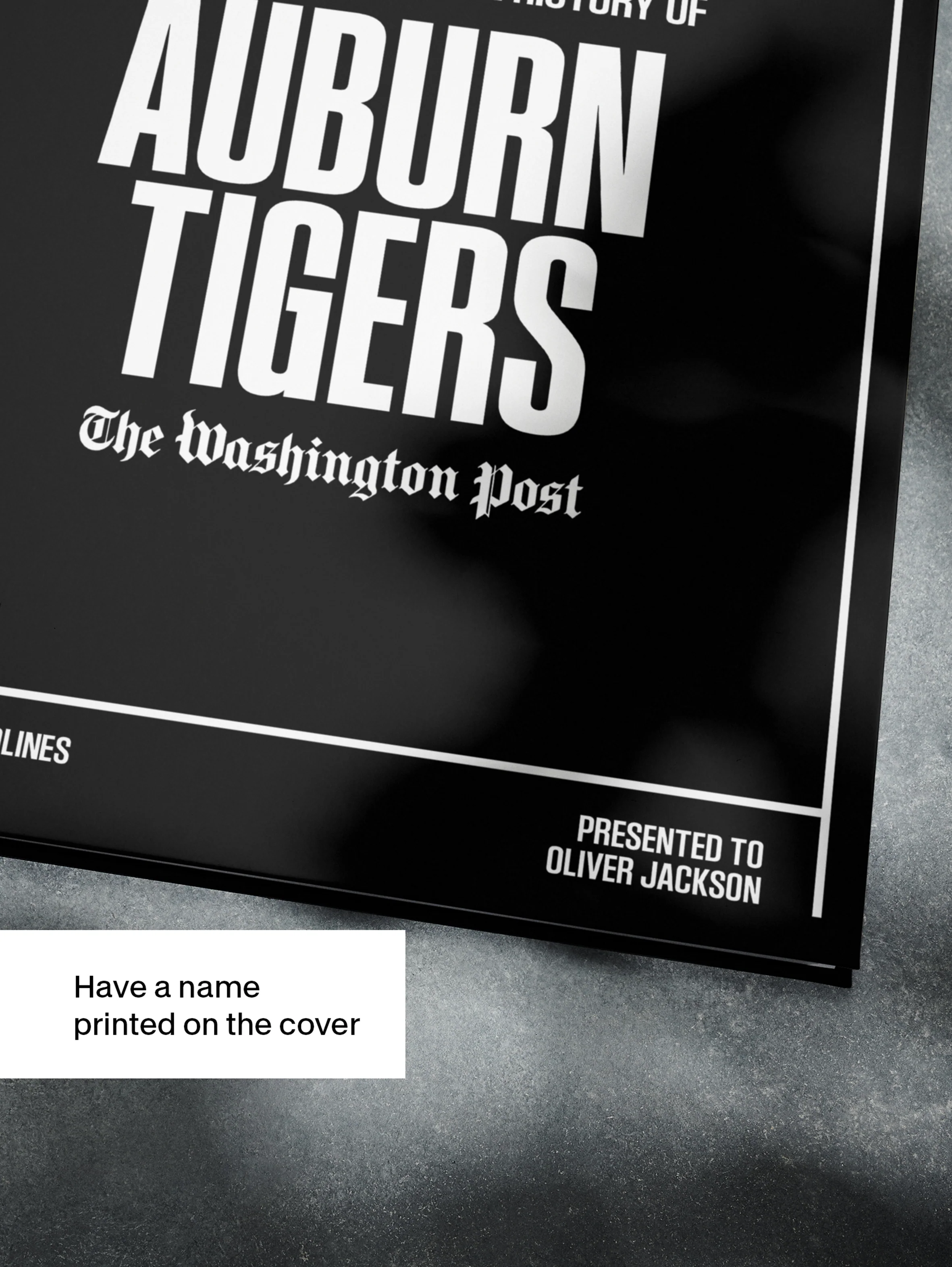The College Football History of Auburn Tigers Washington Post Edition - Image 4
