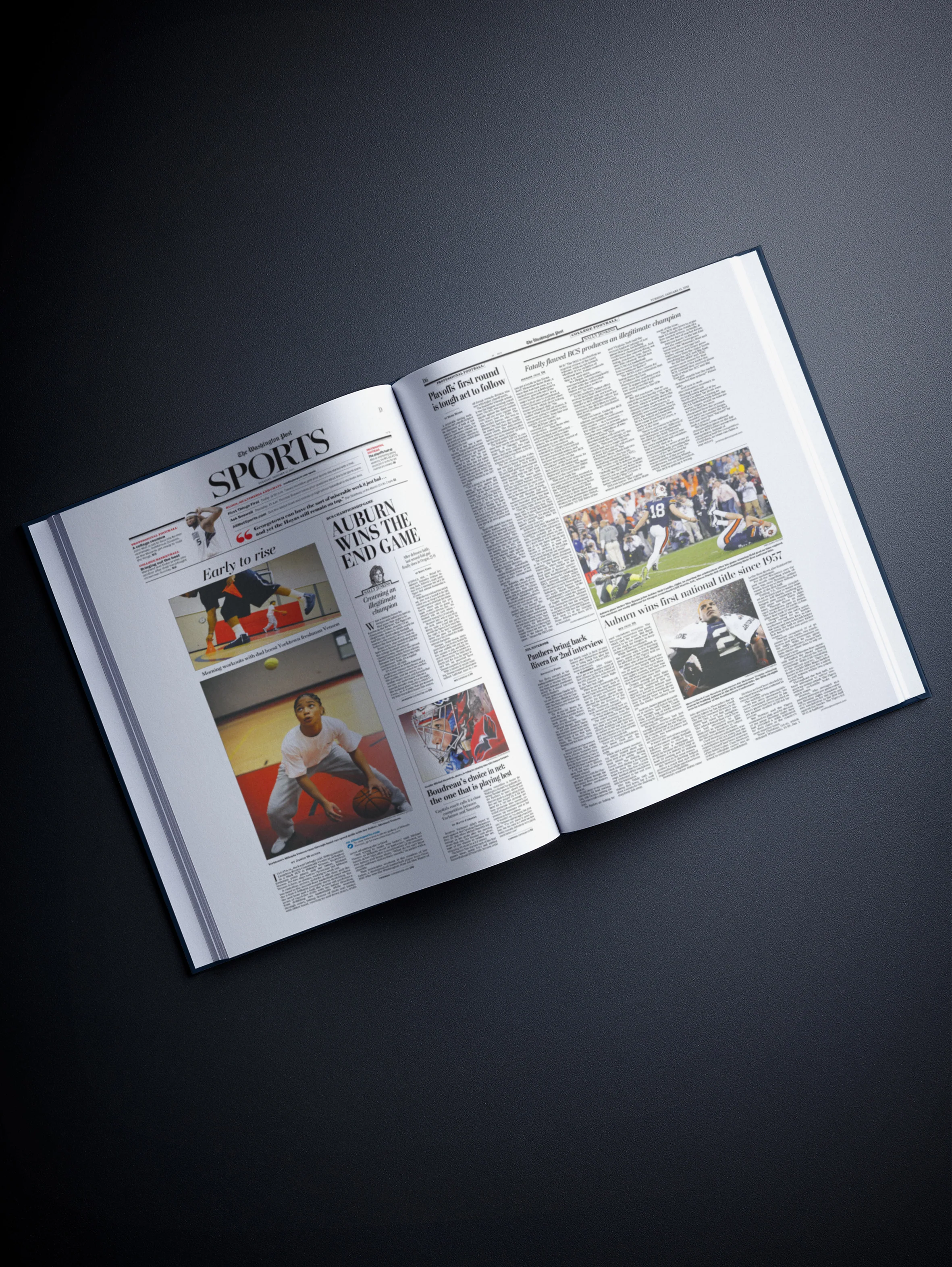 The College Football History of Auburn Tigers Washington Post Edition - Image 5