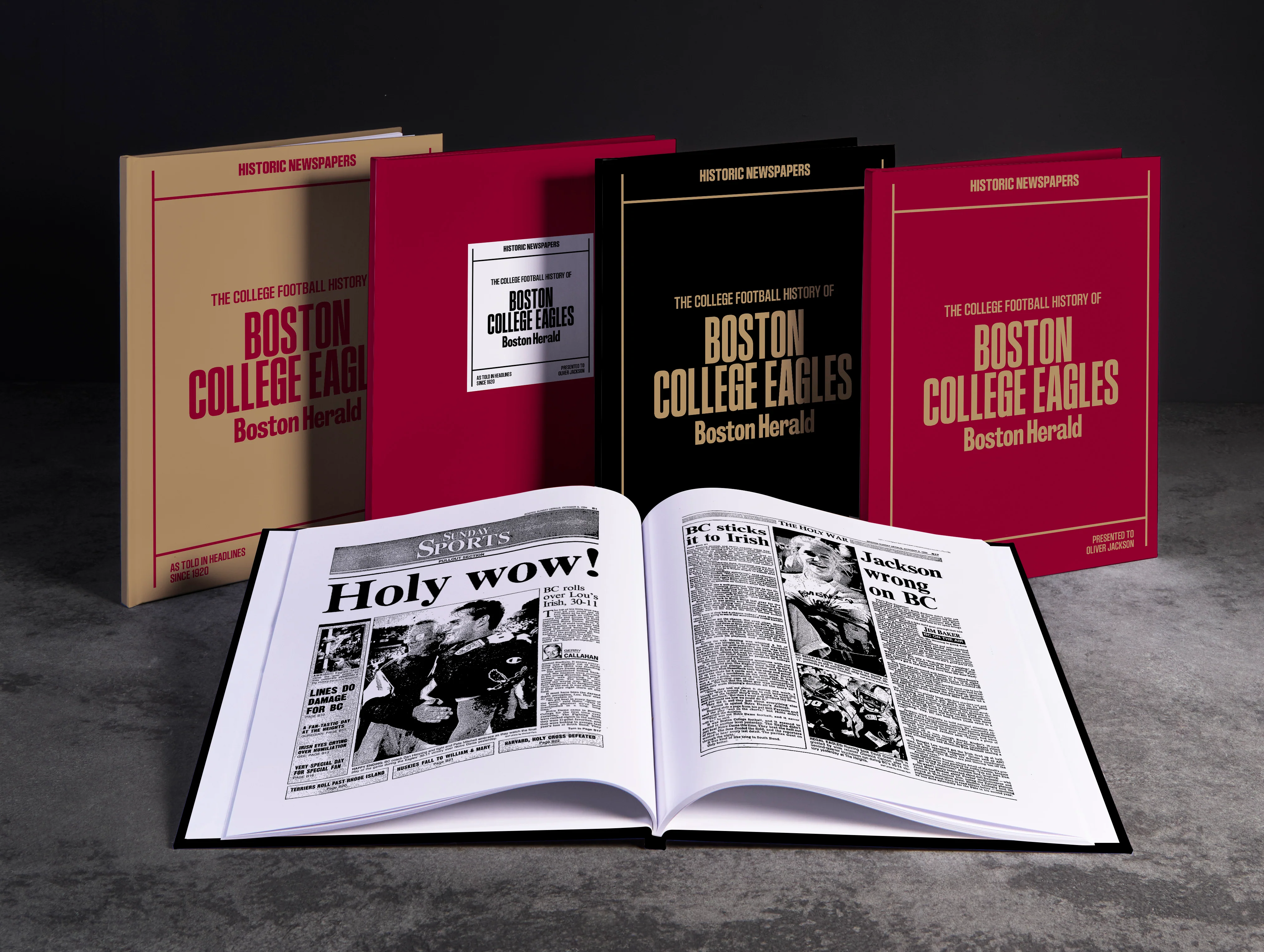 The College Football History of Boston College Eagles Boston Herald Edition - Image 2