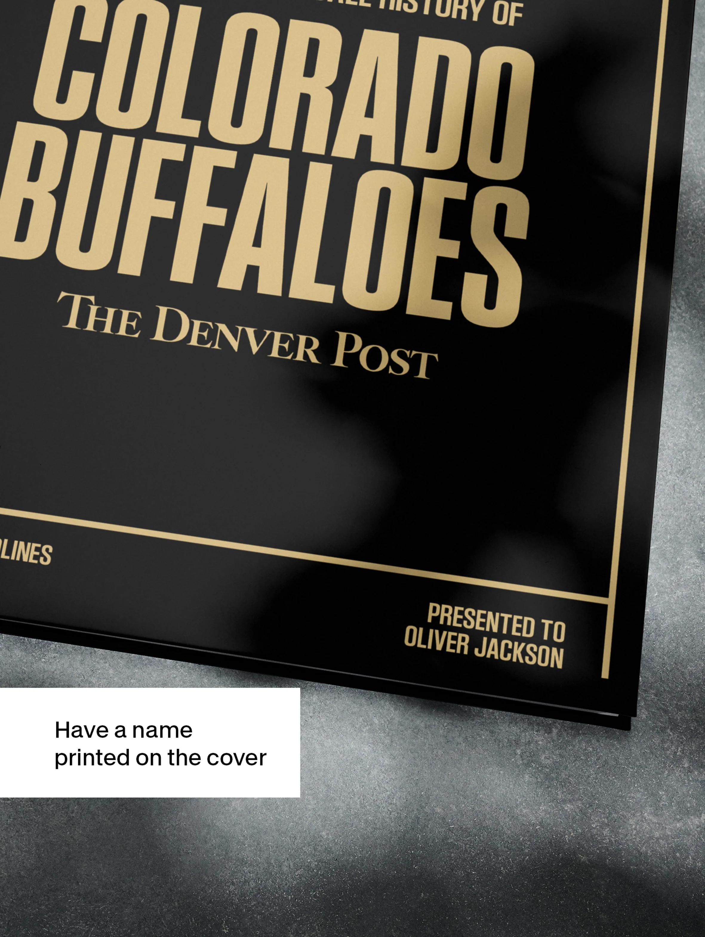The College Football History of Colorado Buffaloes Denver Post Edition - Image 2