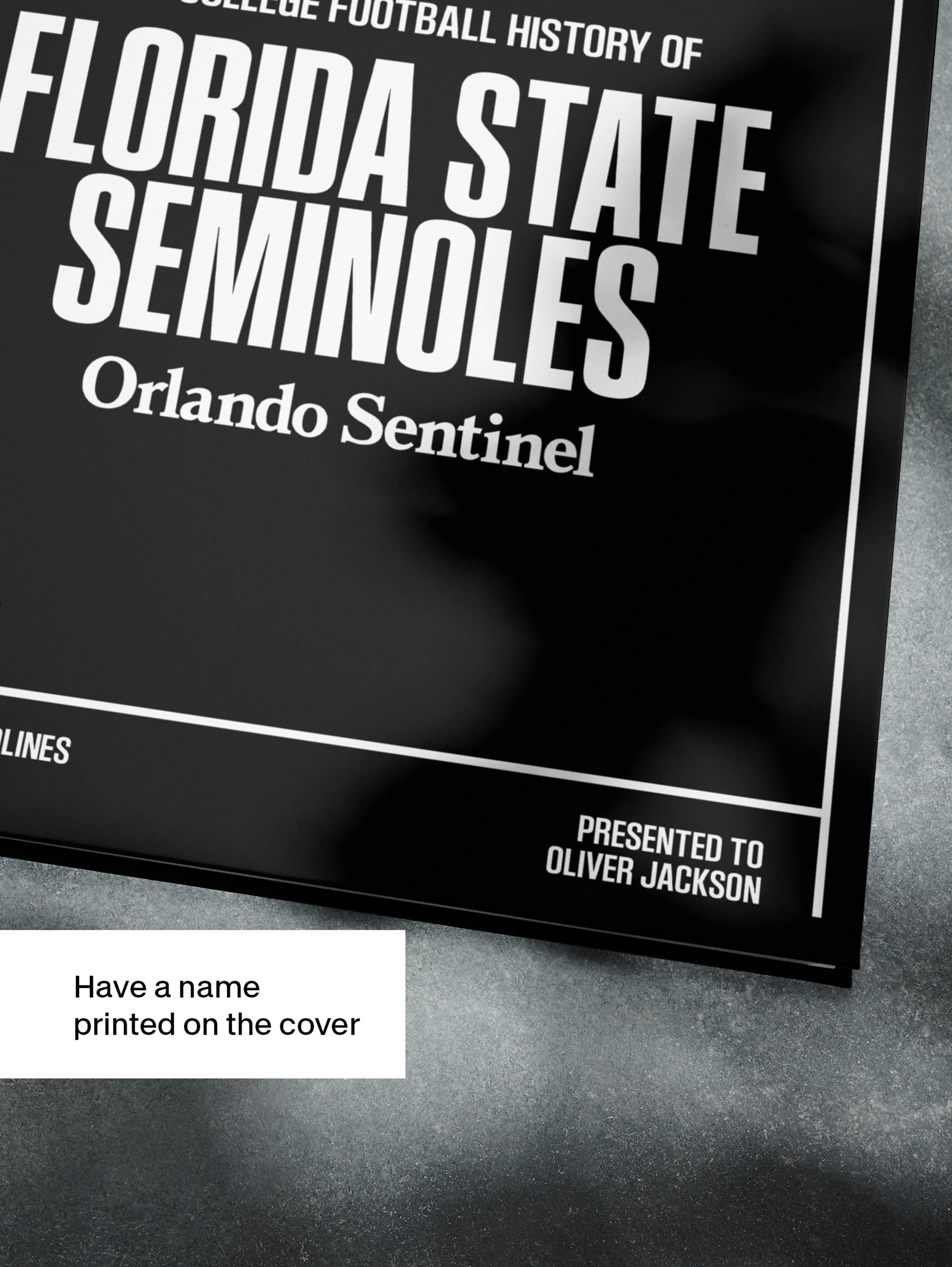 The College Football History of Florida State Seminoles Orlando Sentinel Edition - Image 4