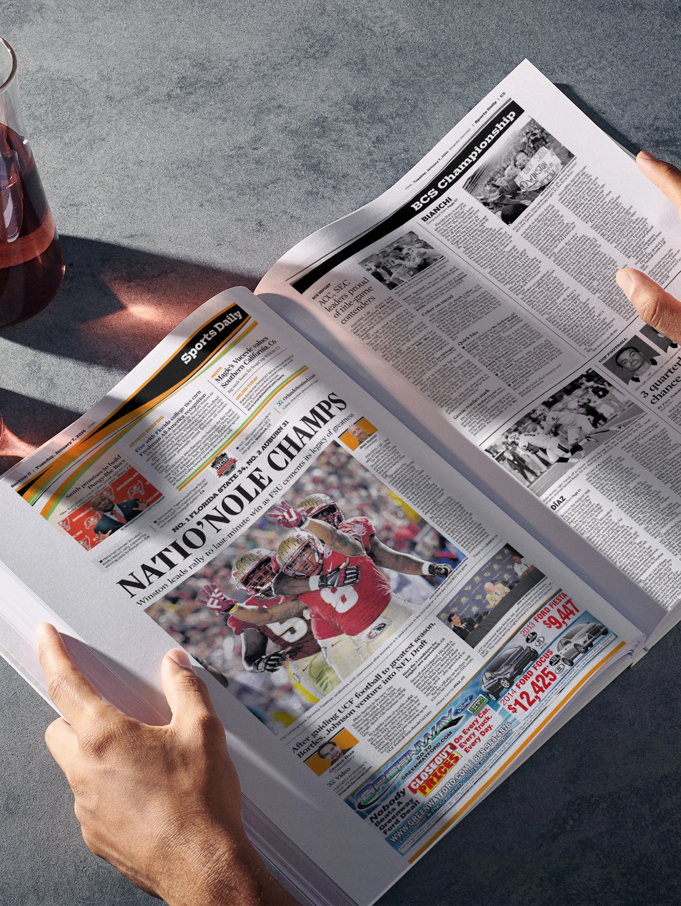 The College Football History of Florida State Seminoles Orlando Sentinel Edition - Image 5
